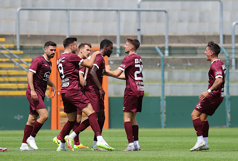 Die Dynamos jubeln – das soll ein BFC-Dauerzustand in der neuen Saison werden.