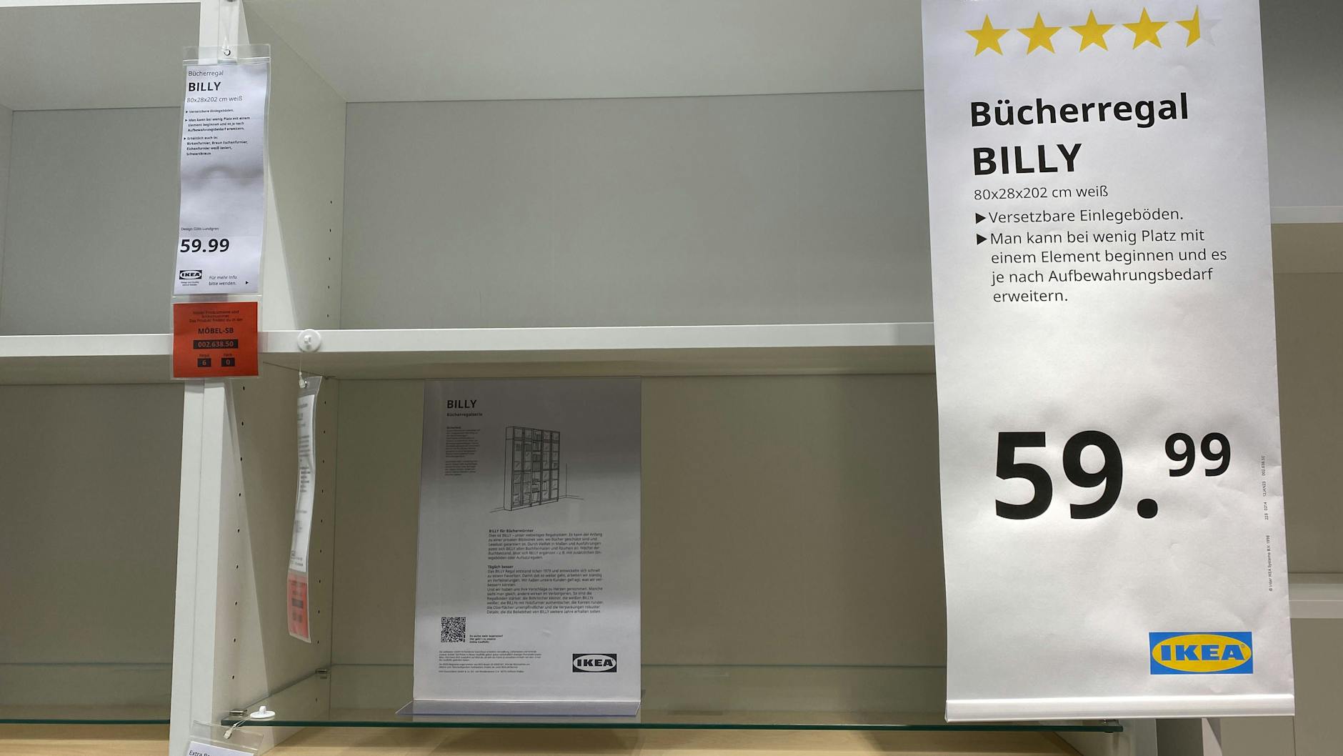 Der Inbegriff des Ikea-Kults: das Billy-Regal