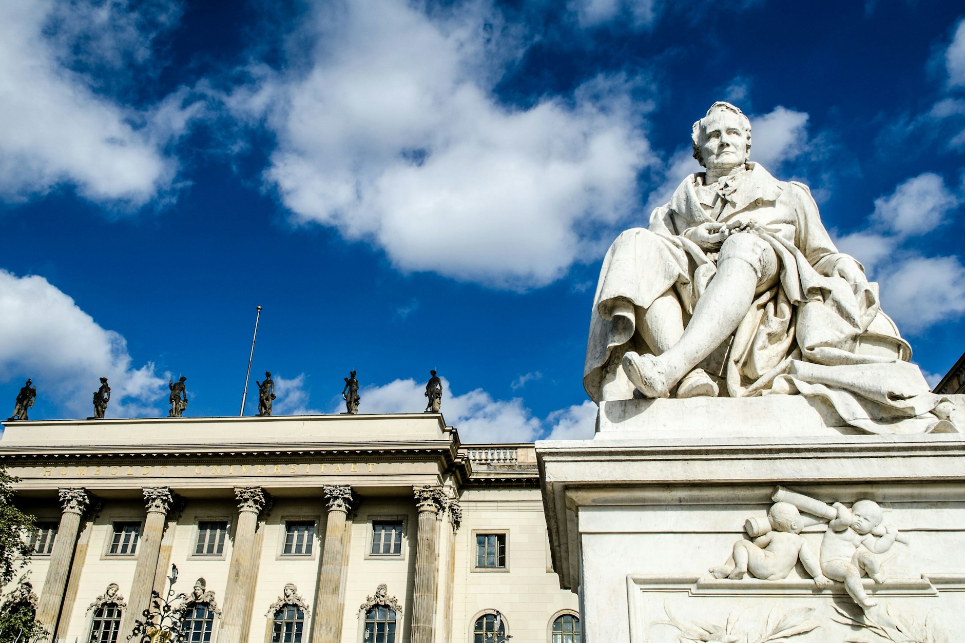 Das Gebäude der Humboldt-Universität zu Berlin. Hat die Unileitung zu spät gehandelt?