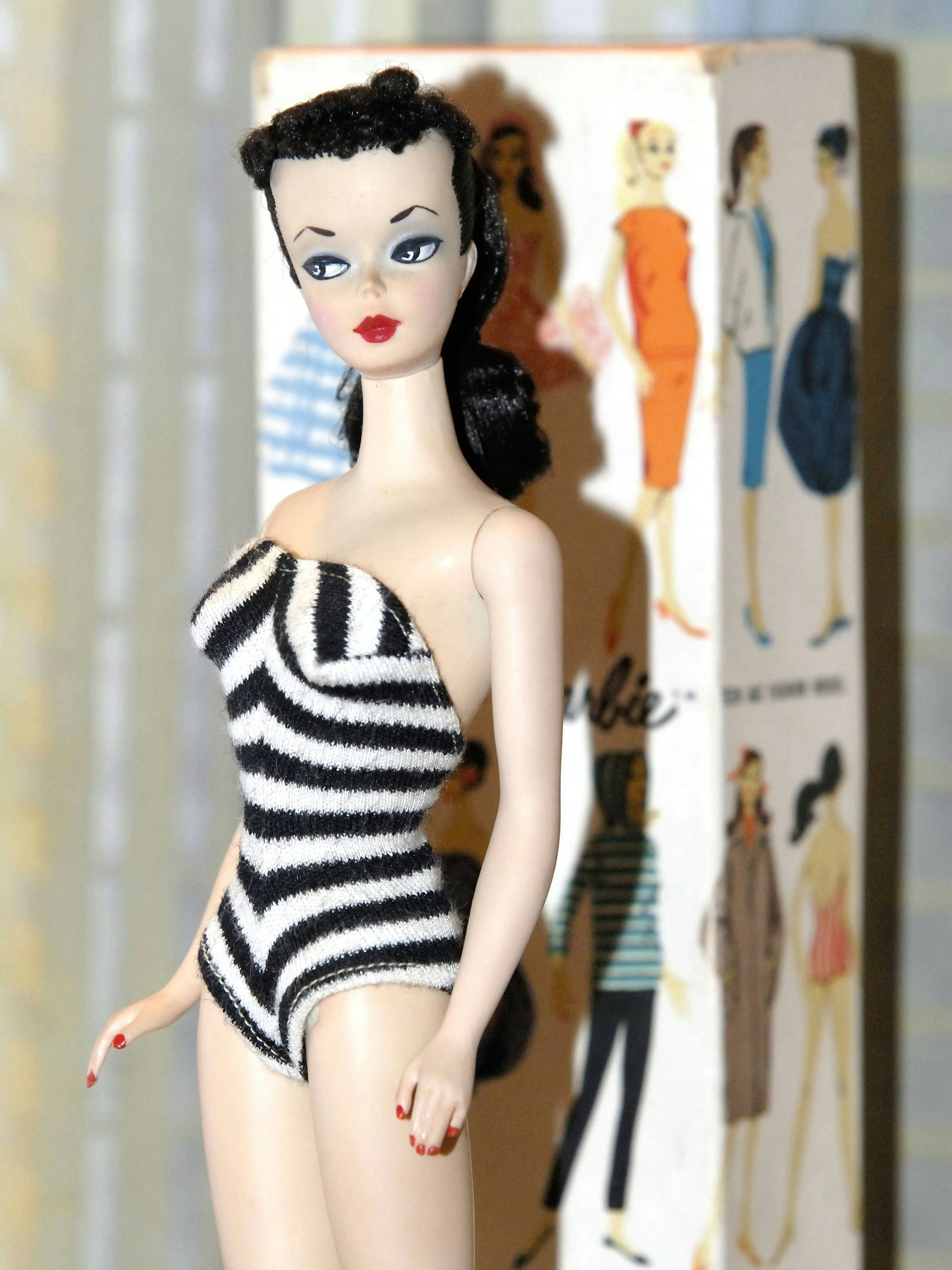 Brünette im Badeanzug: Die erste Barbie kam 1959 auf den Markt.