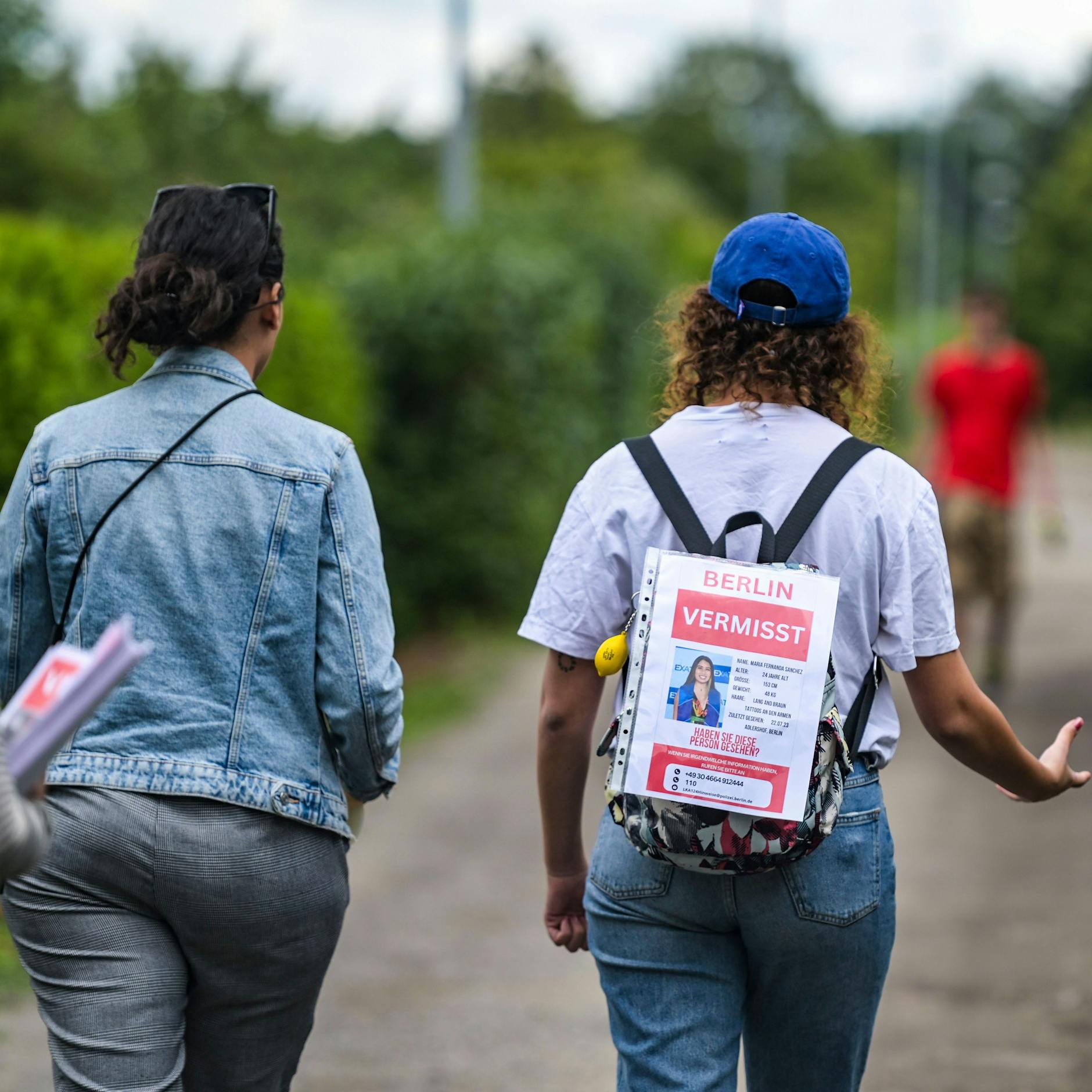 Freunde und Kommilitonen suchten nach María.