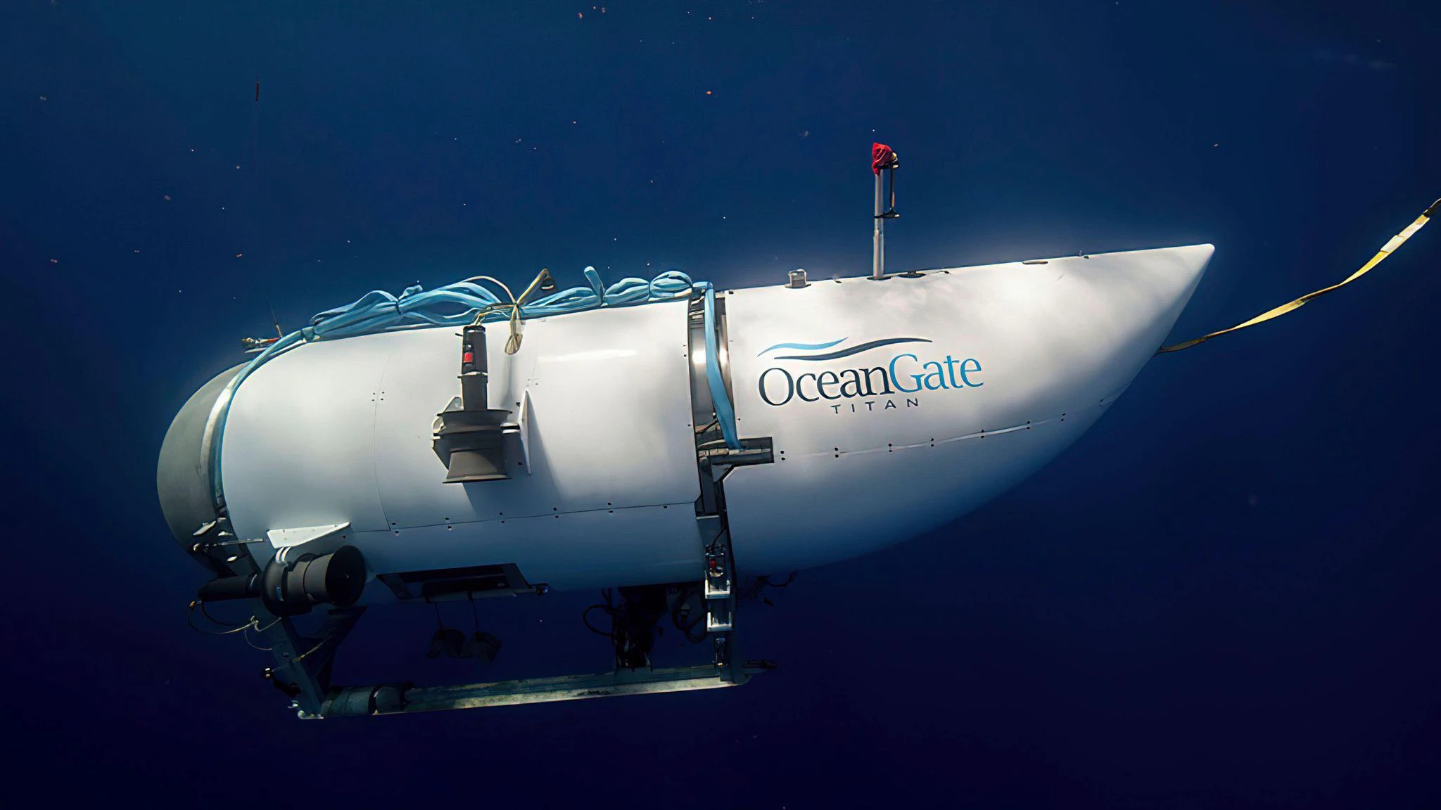 Das Tauchboot Titan war auf dem Weg zum Wrack der Titanic, als es den Kontakt zum Schiff an der Oberfläche verlor. Unter Wasser implodierte das U-Boot.