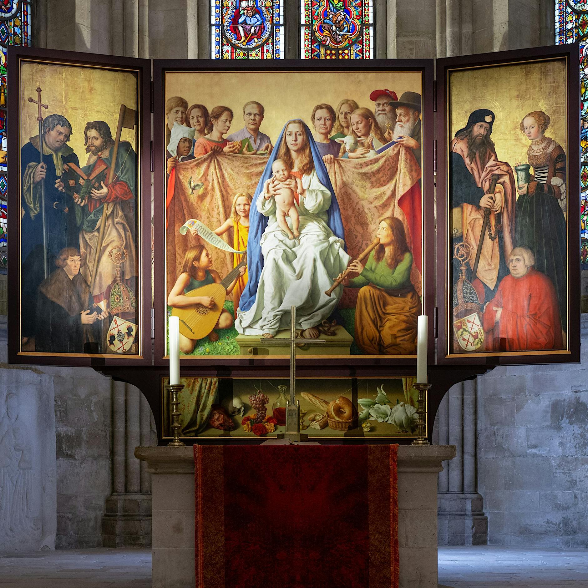 Irrtum der Denkmalschützer: Michael Triegels Cranach-Altar darf nach Naumburg zurück