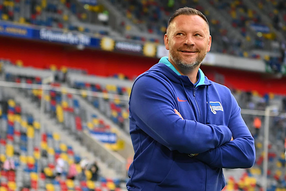 Herthas Cheftrainer Pal Dardai ließ seine drei Söhne Marton, Palko und Bence gegen Düsseldorf spielen.