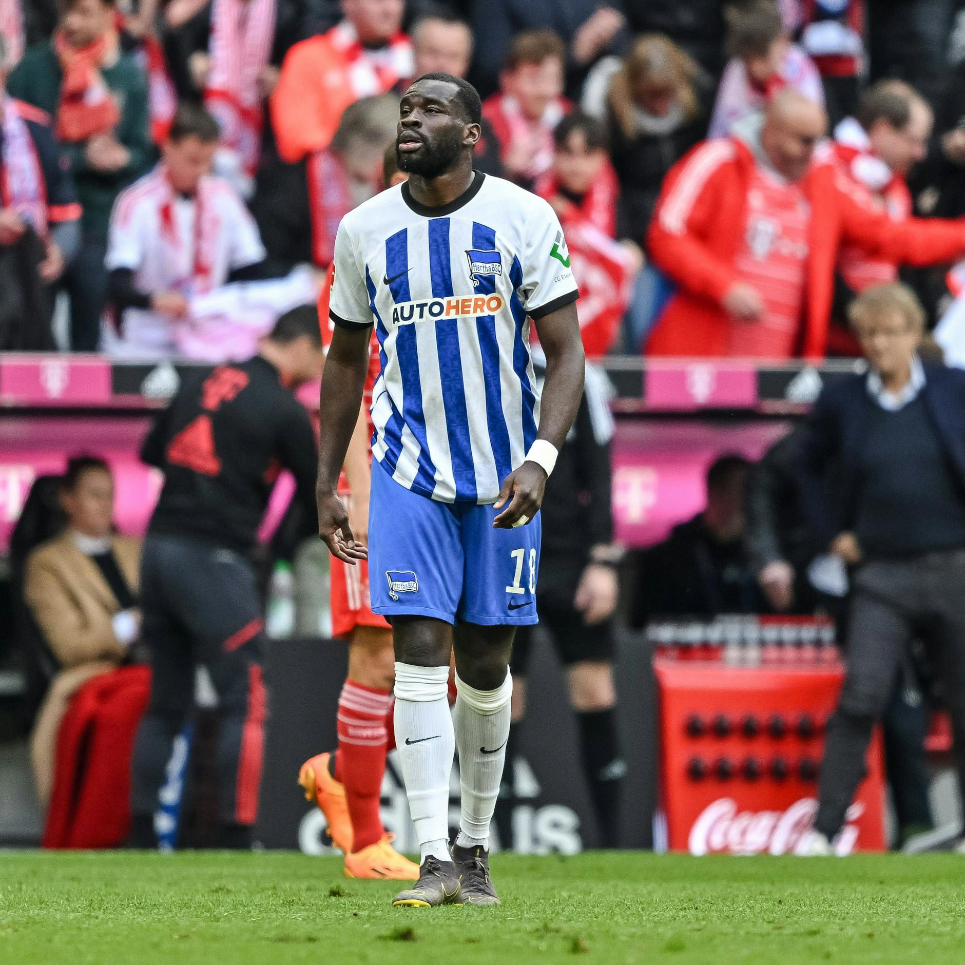 Wilfried Kanga stand in Düsseldorf nicht mal im Kader. 