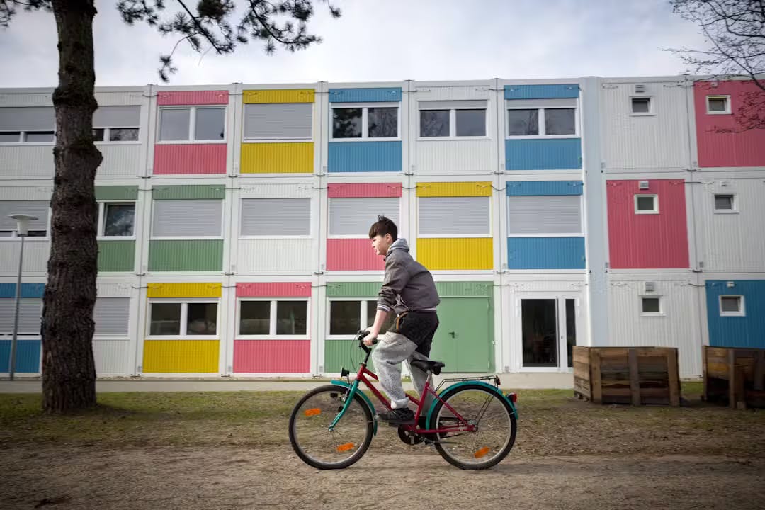 Unterkünfte für Asylbewerber gibt es schon auf dem Tempelhofer Feld.