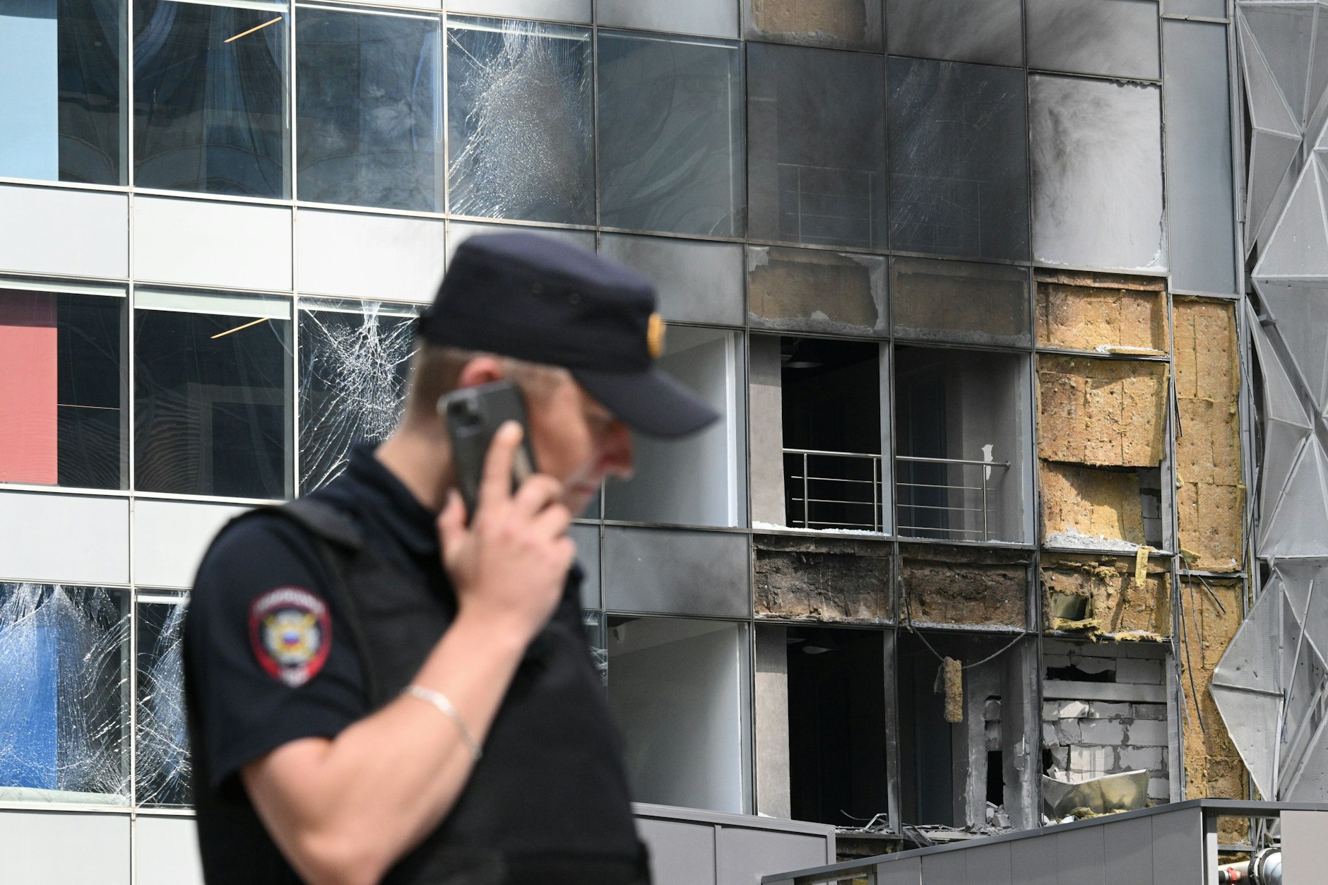 Bei den Drohnenabstürzen in Moskau wurde ein Mensch verletzt.