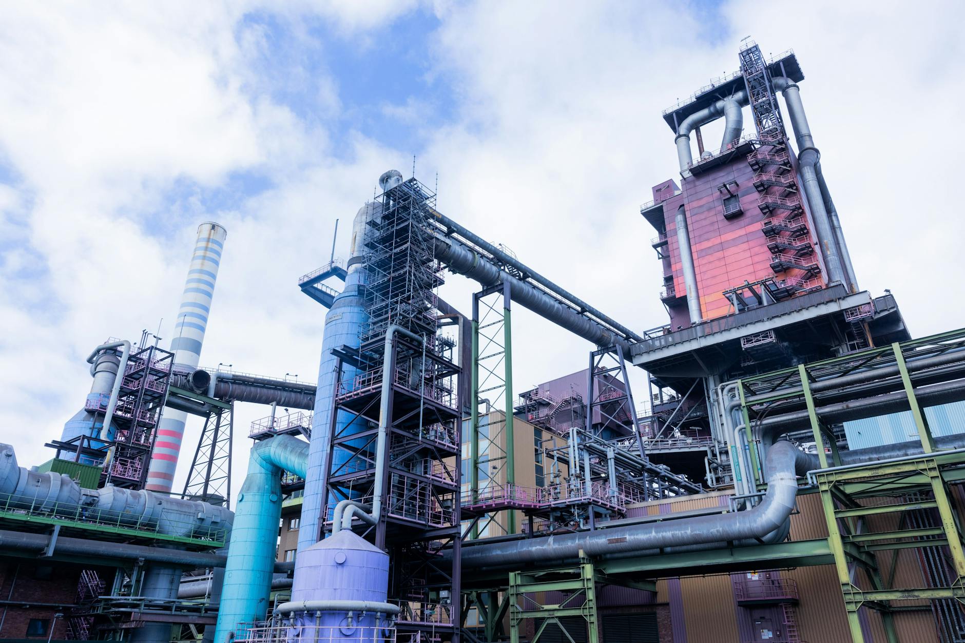 Droht Deutschland die Deindustrialisierung? Werk von Thyssenkrupp in Duisburg.