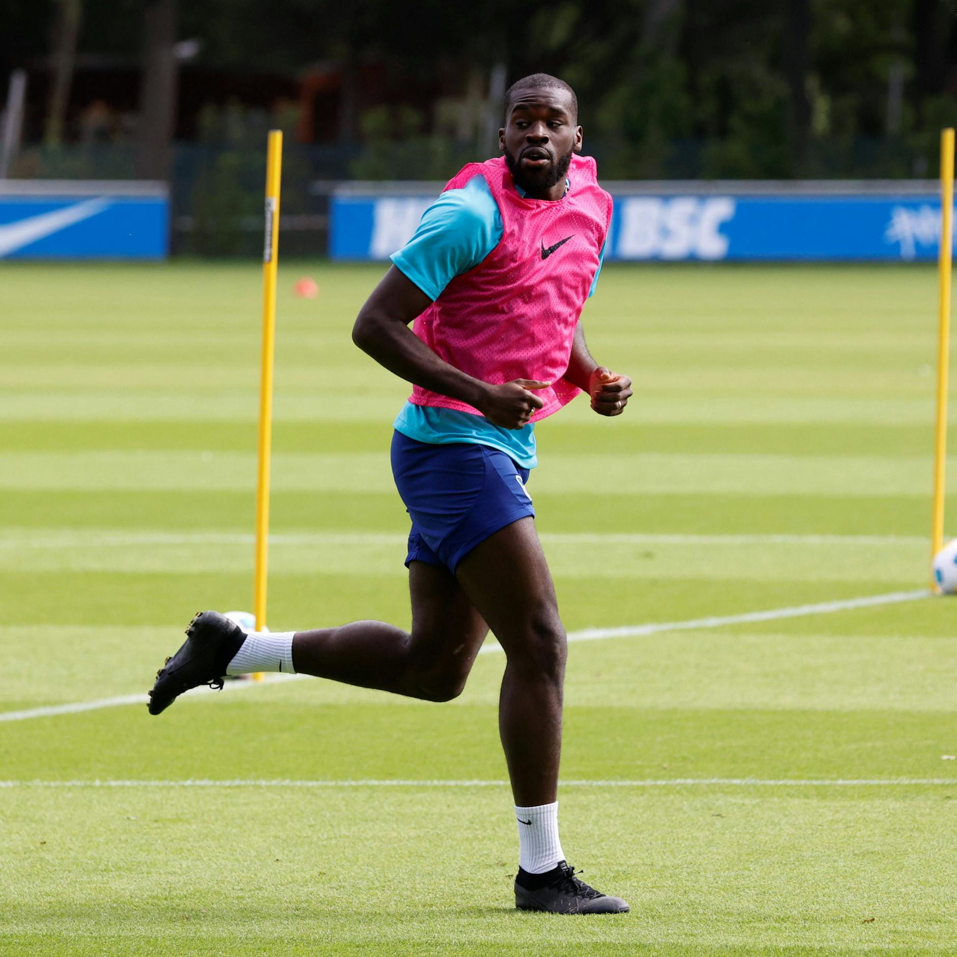 Ab sofort muss Wilfried Kanga bei Hertha BSC seine Runden alleine laufen.