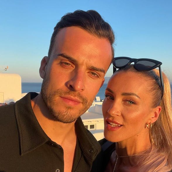 Haris Tabakovic mit Freundin Sabrina Rosopulo, die ihr Geld als Fashion-Model verdient
