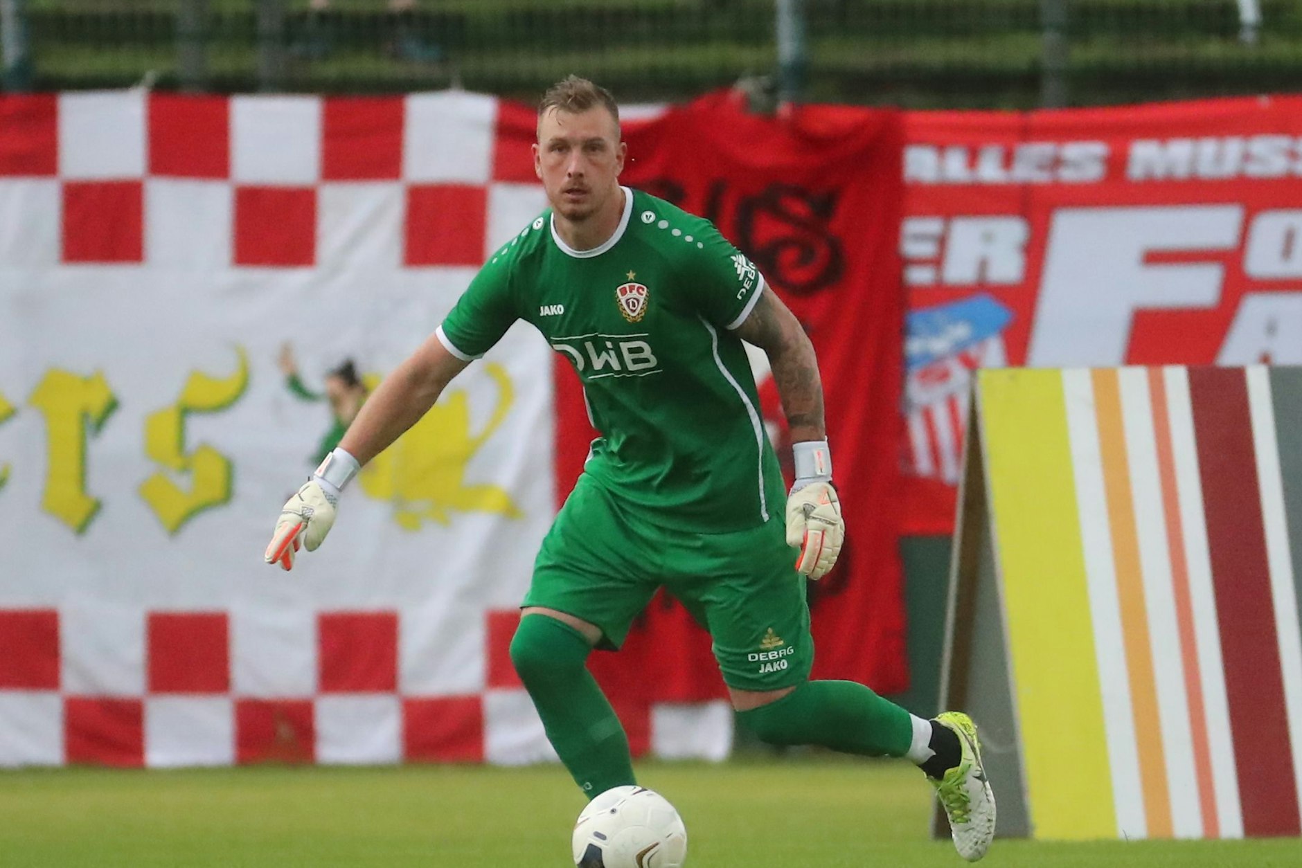 BFC-Keeper Leon Bätge trifft gegen Altglienicke auf seinen Ex-Klub.