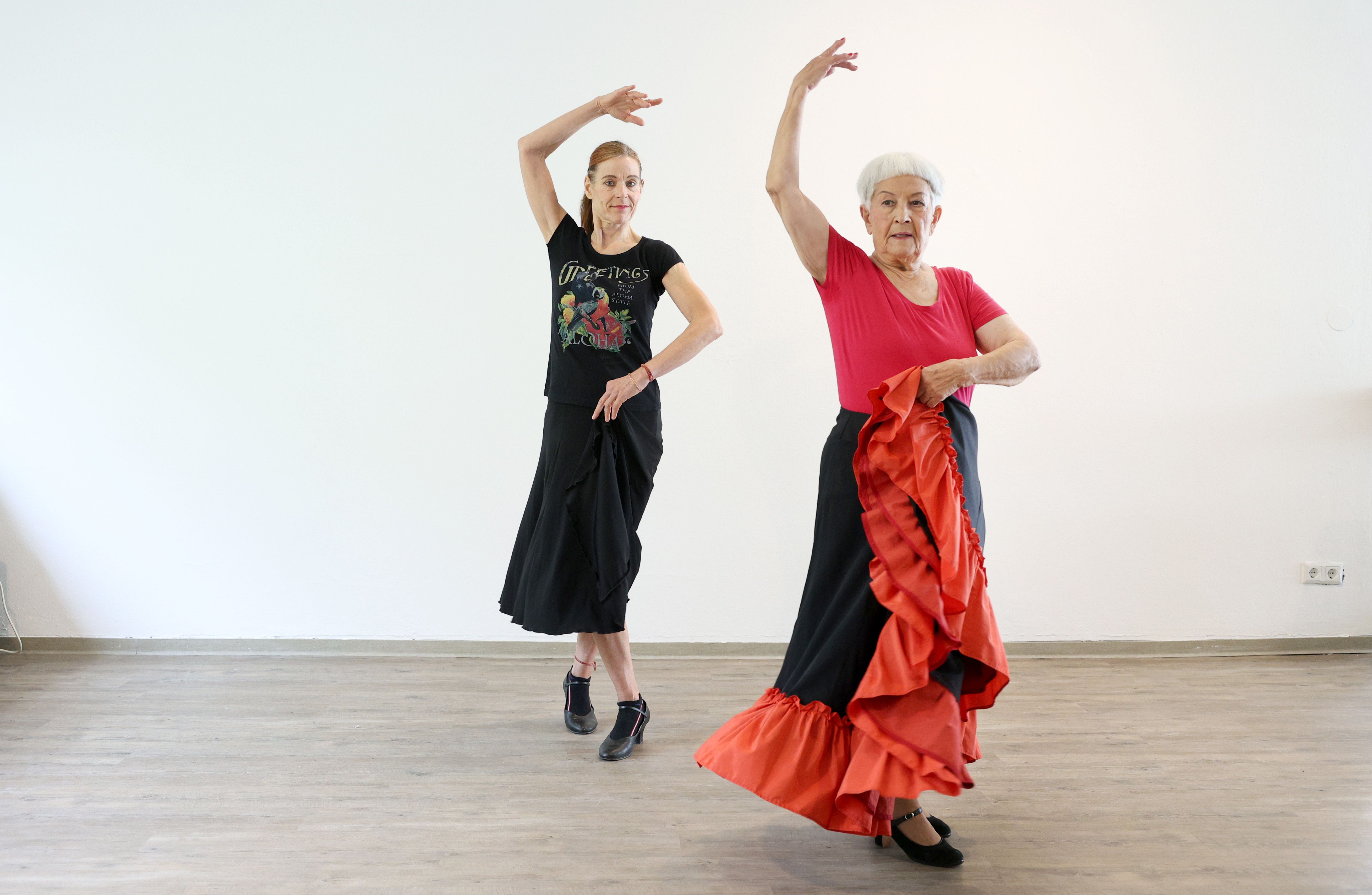 Gerda Schulz: Diese 92-jährige Flamencotänzerin aus Wilmersdorf lässt sich nicht unterdrücken