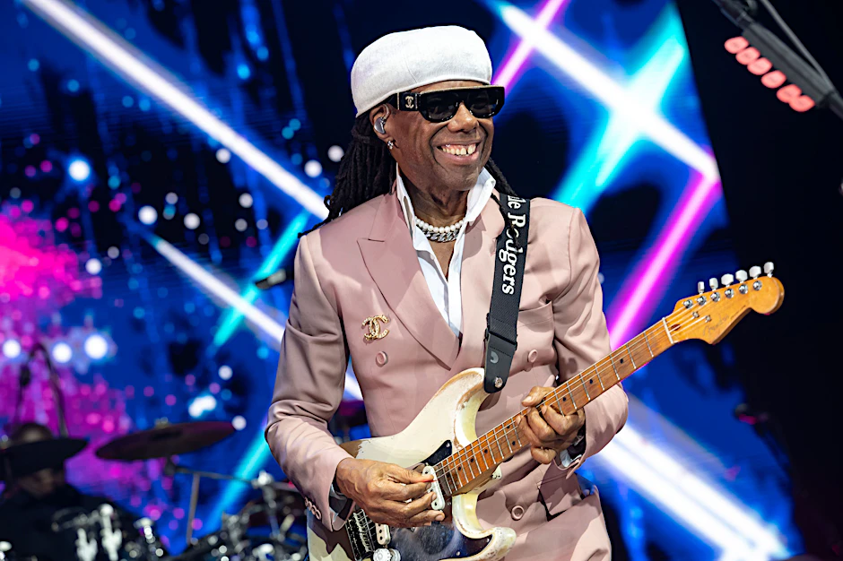 Nile Rodgers beim Berlin-Konzert im Tempodrom