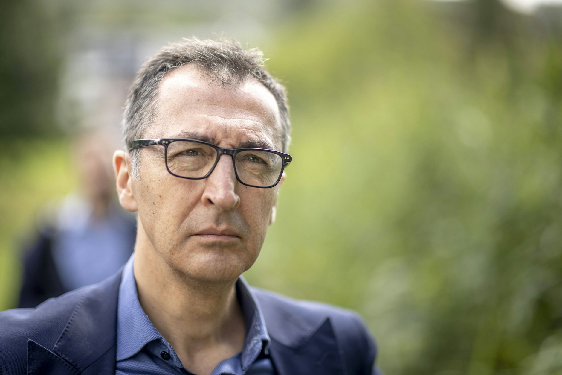 Bundeslandwirtschaftsminister Cem Özdemir. Gemeinsam mit der bayerischen Landeschefin der Grünen, Katharina Schulze, wurde er bei einer Kundgebung ausgebuht.