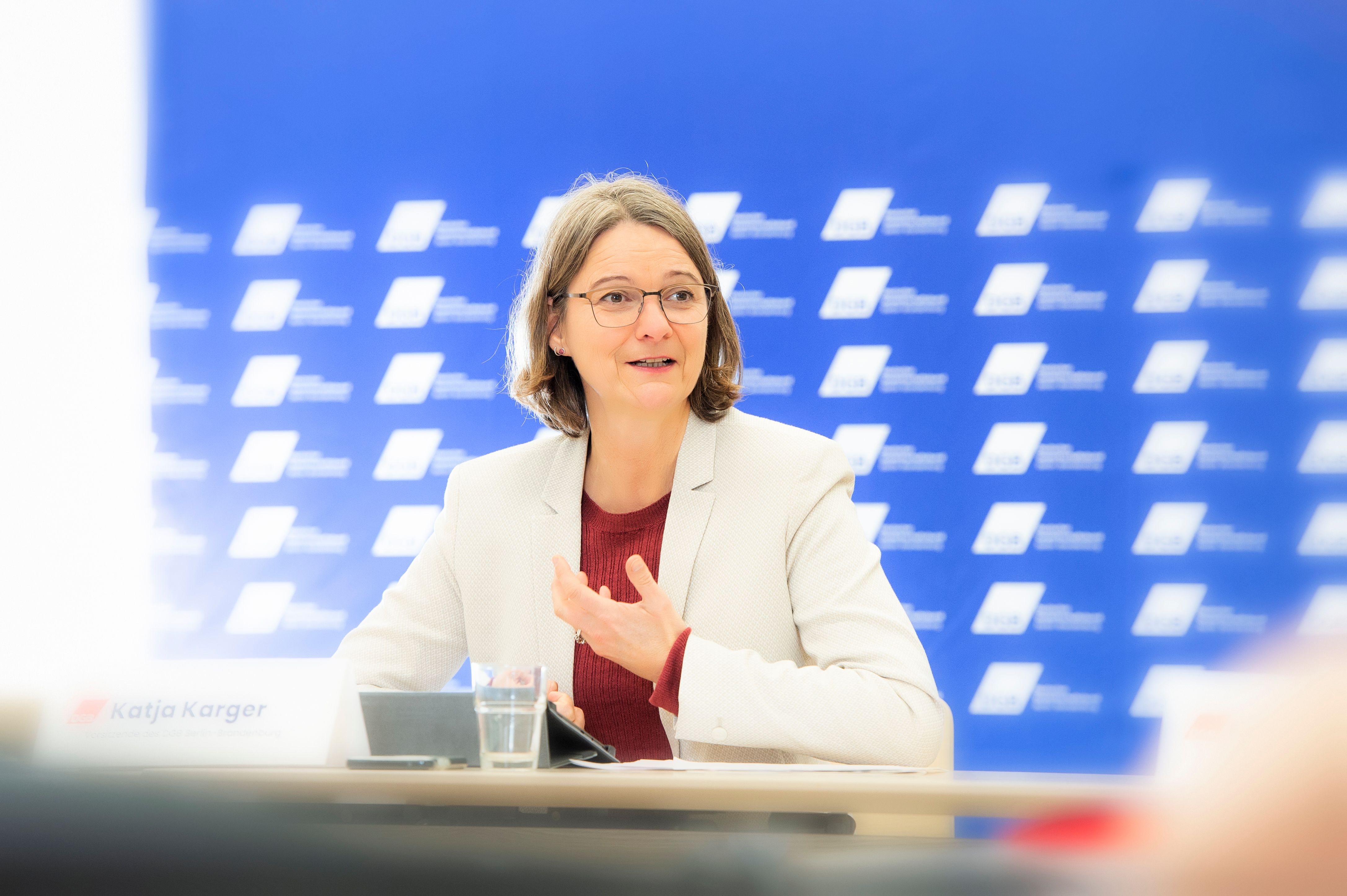 DGB-Chefin Katja Karger zum Berliner Senat: „Der Staat muss aufhören, Lohndumping zu betreiben“