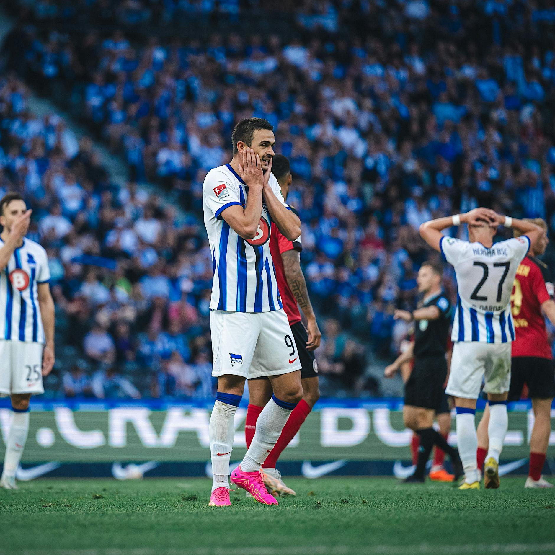 Viele Flanken, viele Schüsse, aber Hertha BSC fehlt noch die notwendige Qualität