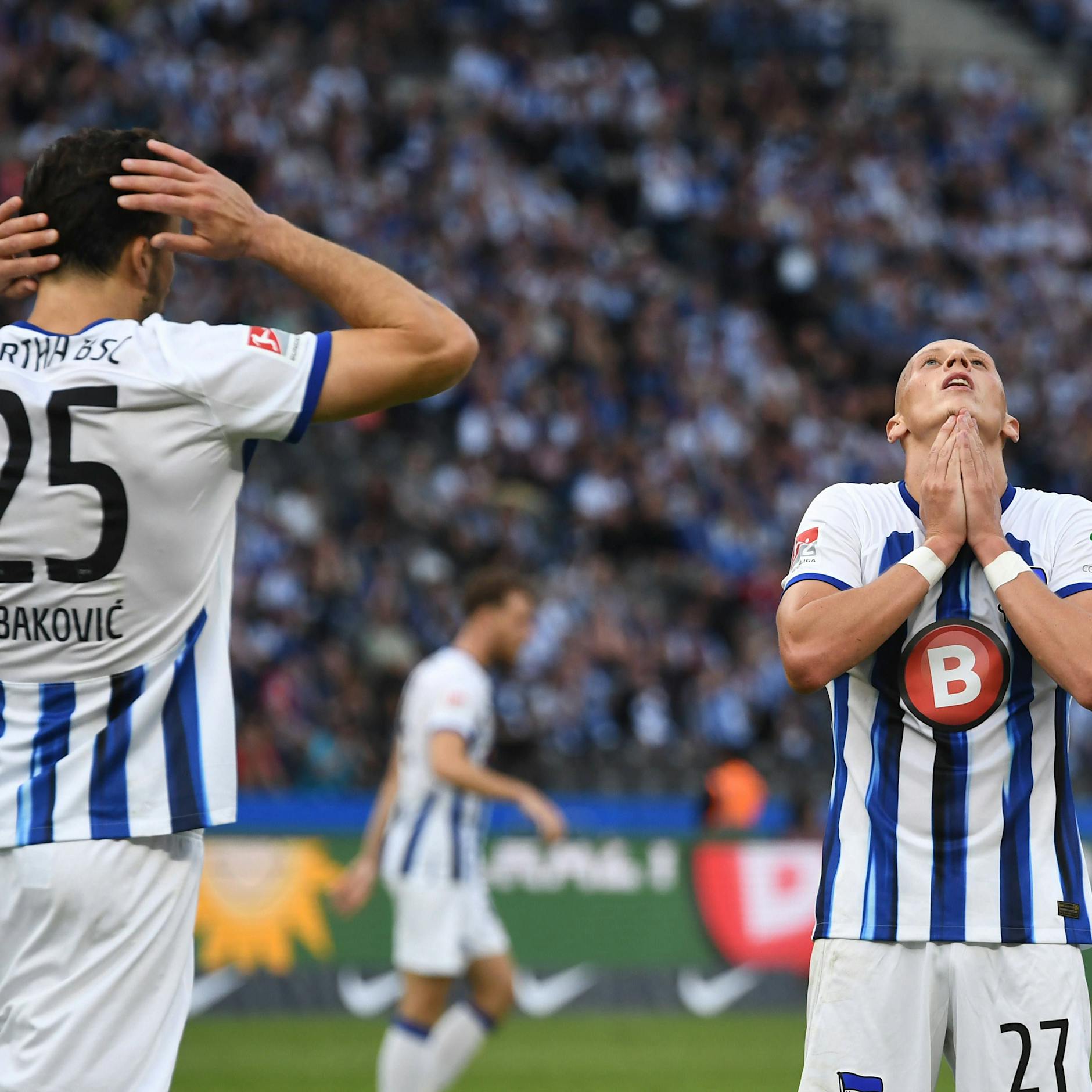 Gluck, gluck, 0:1! Hertha BSC geht gegen Wiesbaden schlimm baden