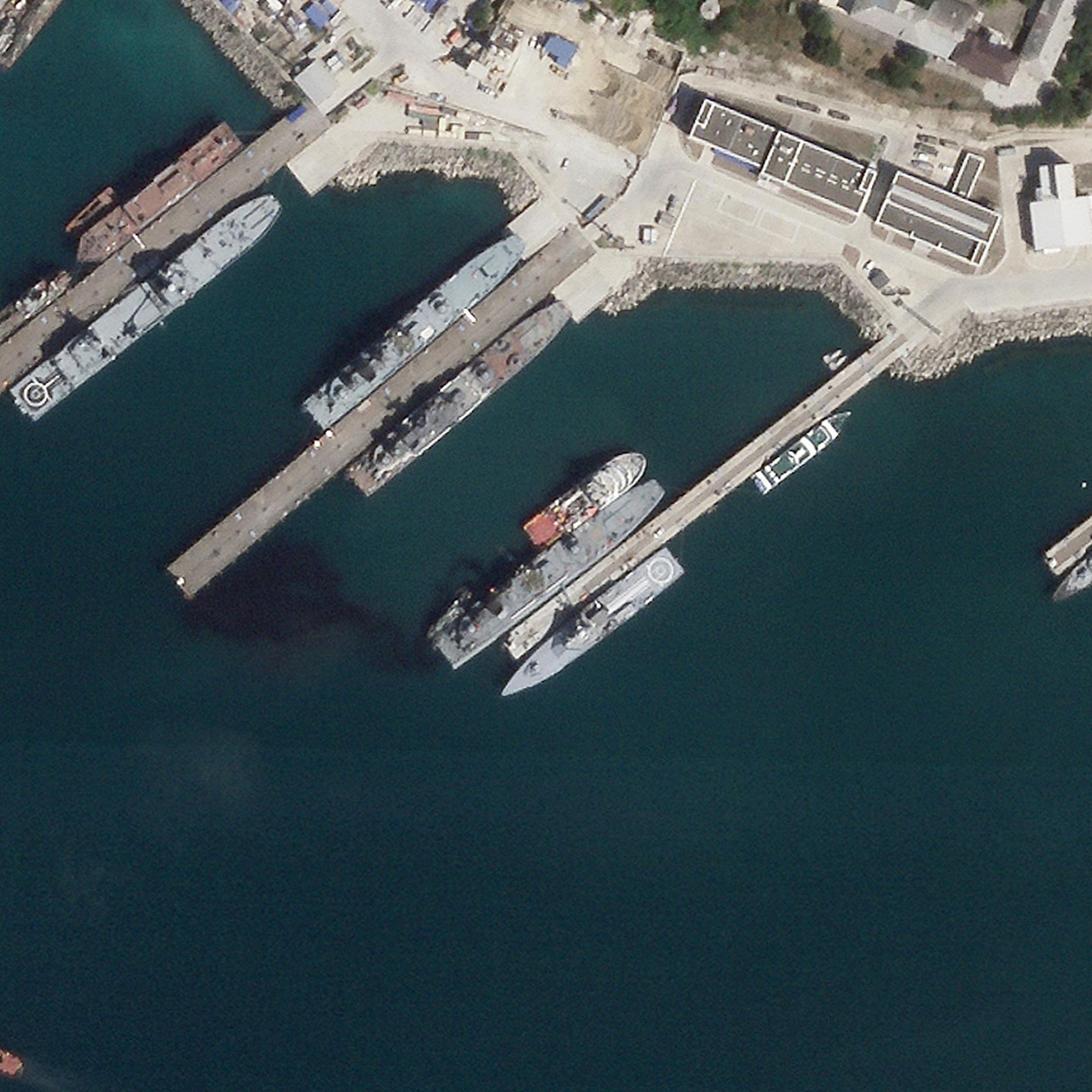 Drohnen-Attacke auf russische Schwarzmeerflotte: Kriegsschiff Olenegorsky Gornyak versinkt im Schwarzen Meer