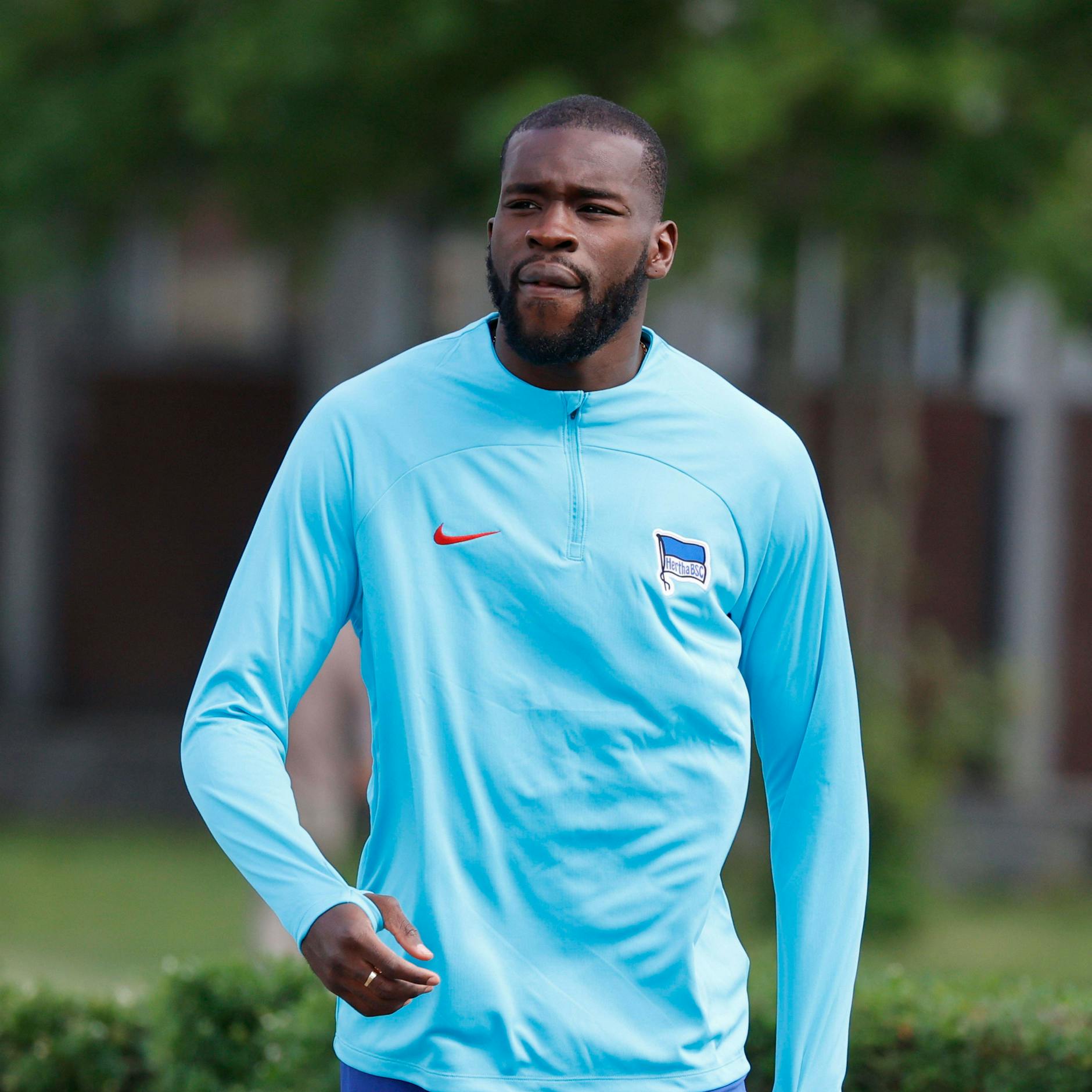 Wilfried Kanga meldet sich auch bei Herthas U23 ab. Der Streik geht weiter.