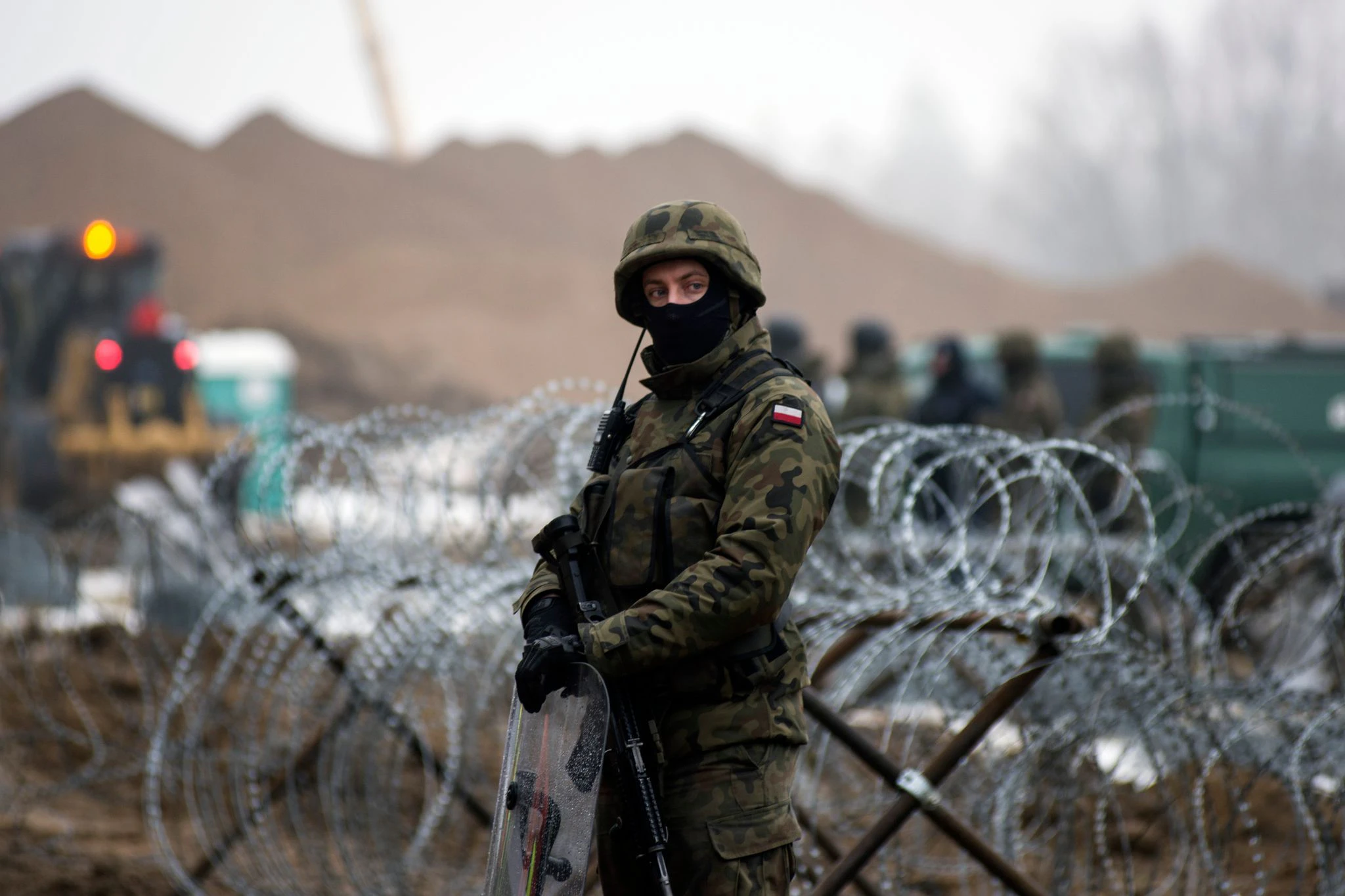 Polen will in Zukunft seine Truppen an der Grenze zu Belarus verstärken.