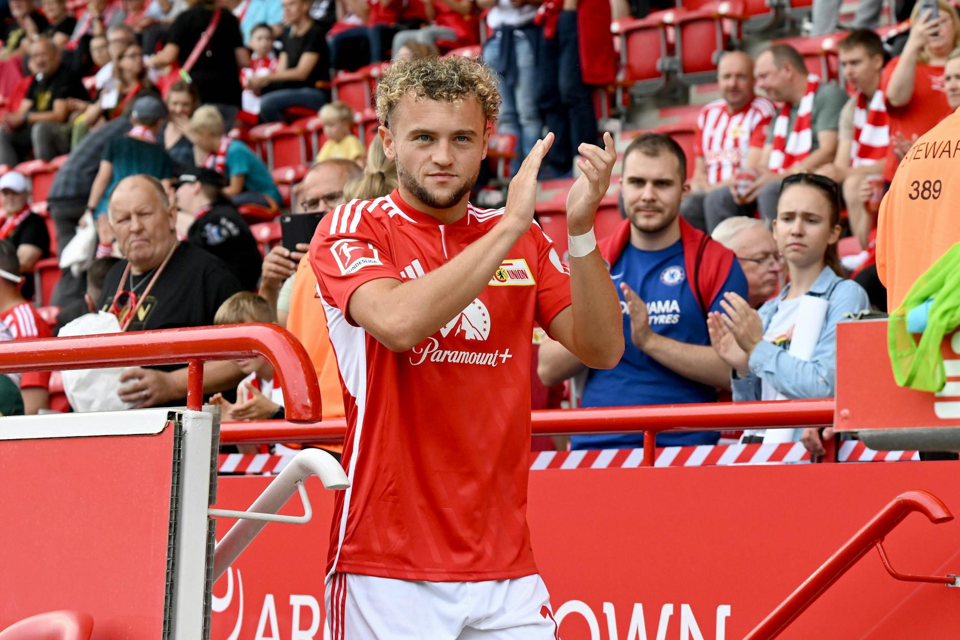 Unions neuer Stürmer Benedict Hollerbach war schwer beeindruckt von der Atmosphäre an der Alten Försterei.
