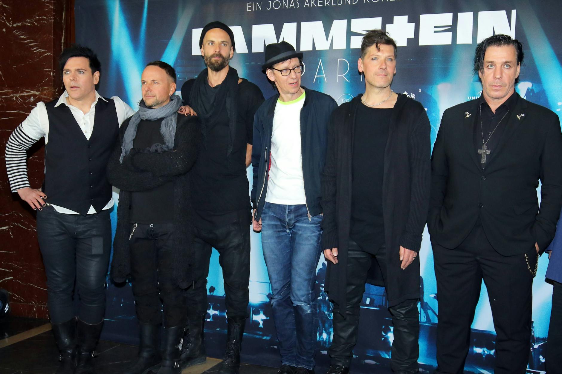 Beenden Richard Kruspe, Paul Landers, Oliver Riedel, Christian Lorenz, Christoph Schneider und Till Lindemann (v. l. n. r.) ihre Karriere als Rammstein?