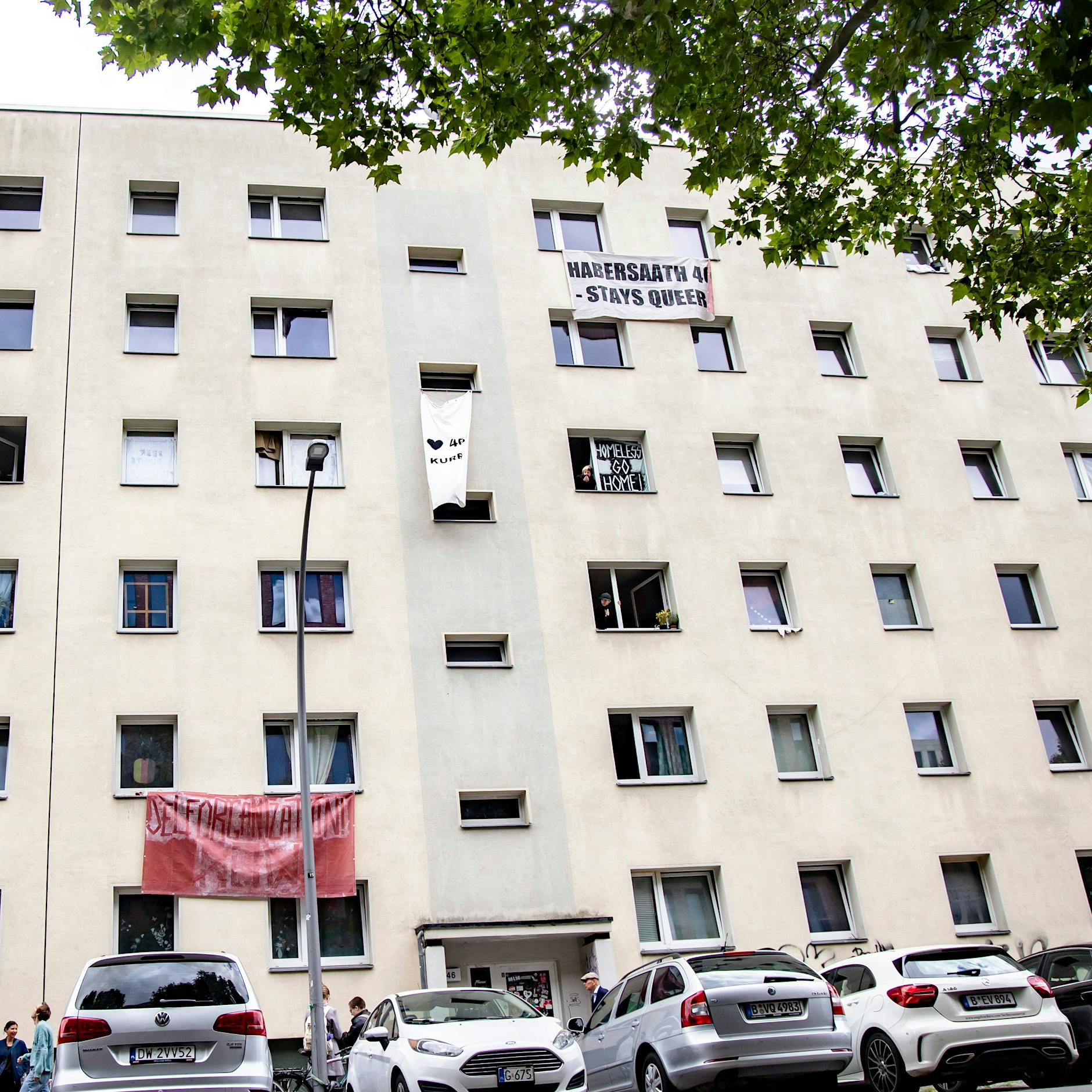 Update! Wohnungen demoliert: Bewohner der Habersaathstraße sollen Haus verlassen