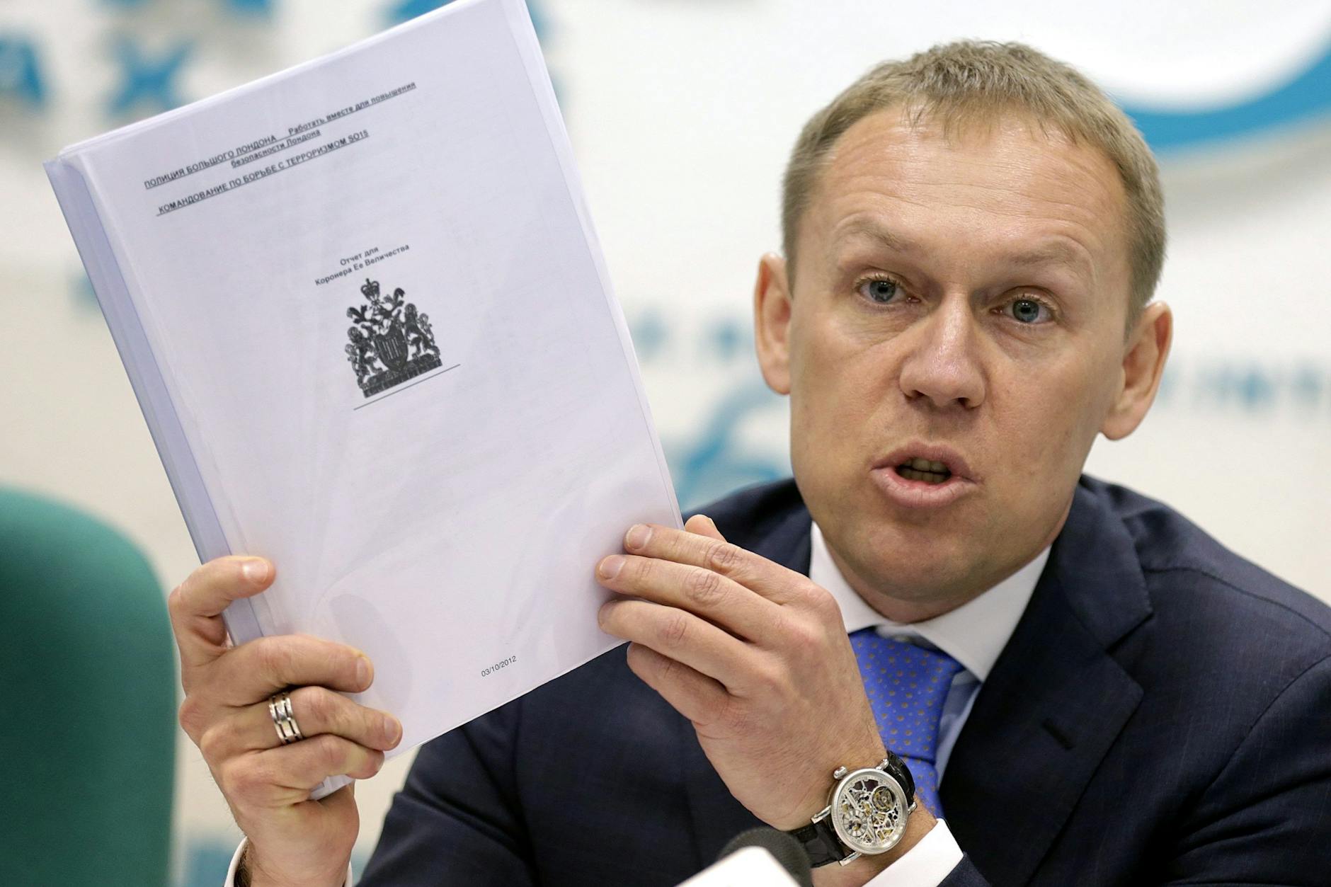 Der mutmaßliche Litwinenko-Attentäter Lugowoj hat wohl Krebs.