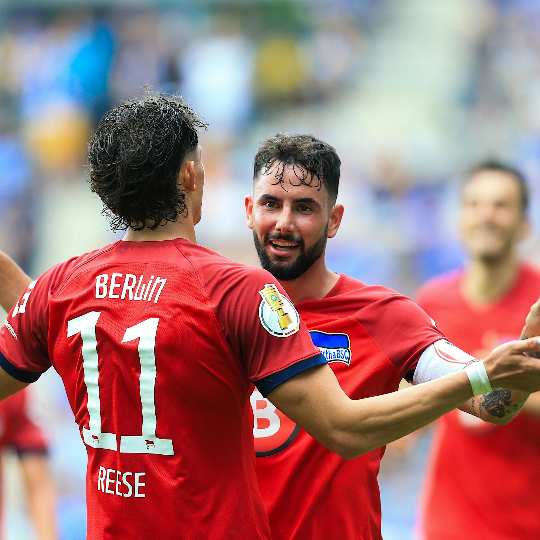 DFB-Pokal: Frühe Tore sichern Hertha BSC den klaren Sieg bei Carl-Zeiss Jena