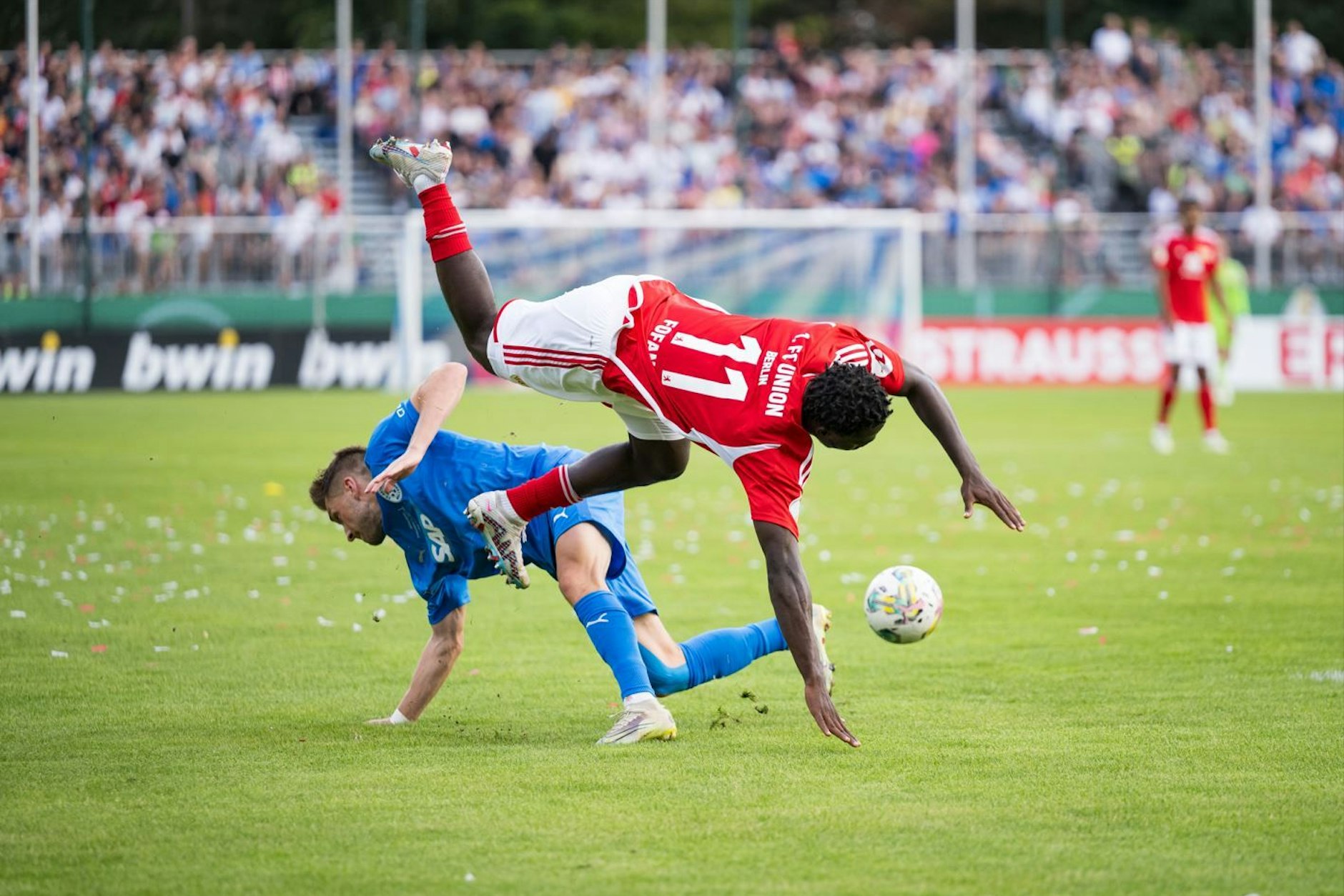 Dieser Mann und sein Team geben alles: David Fofana vom 1. FC Union Berlin.