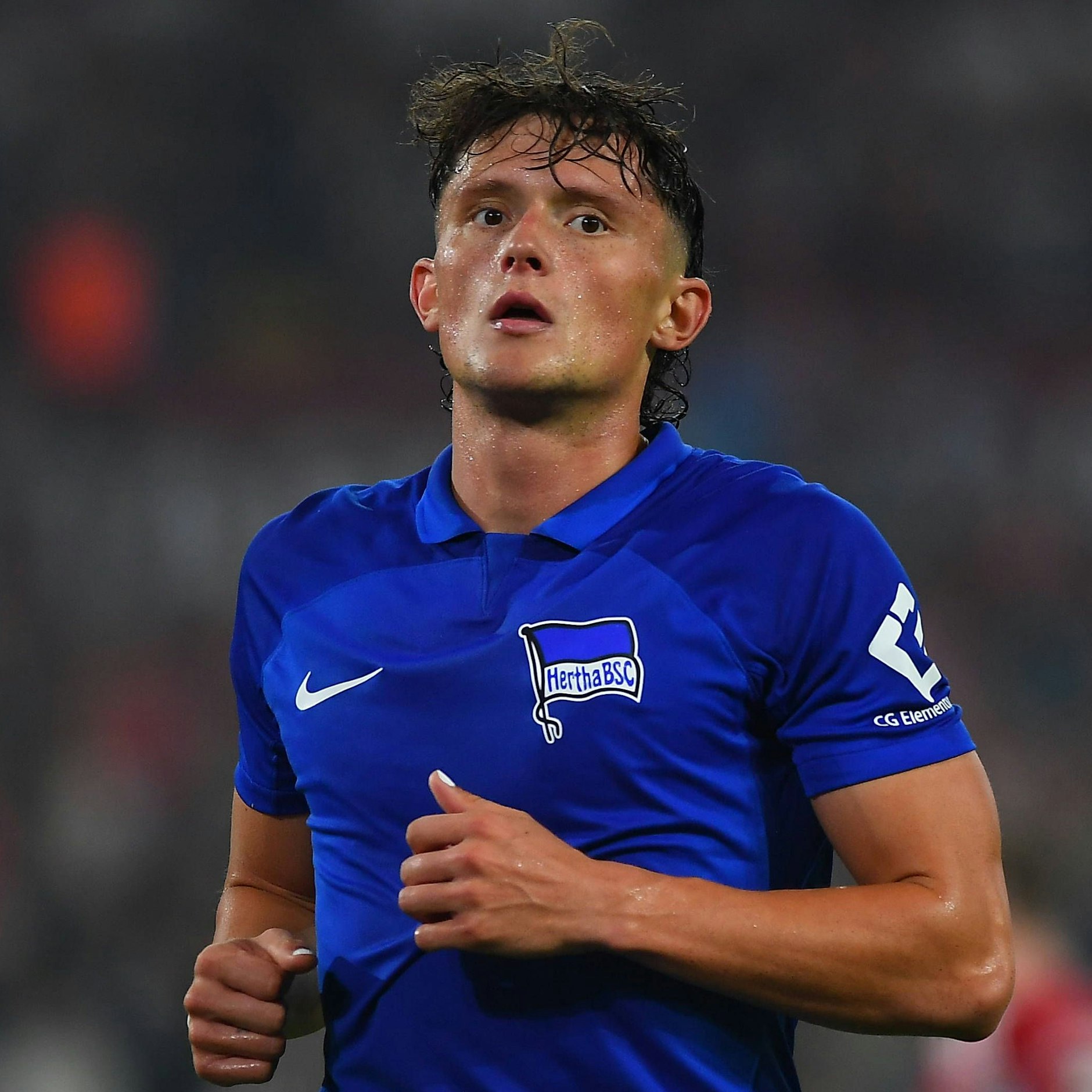 Herthas Fabian Reese hat ordentlich Muckis. Die setzt er aber clever ein.