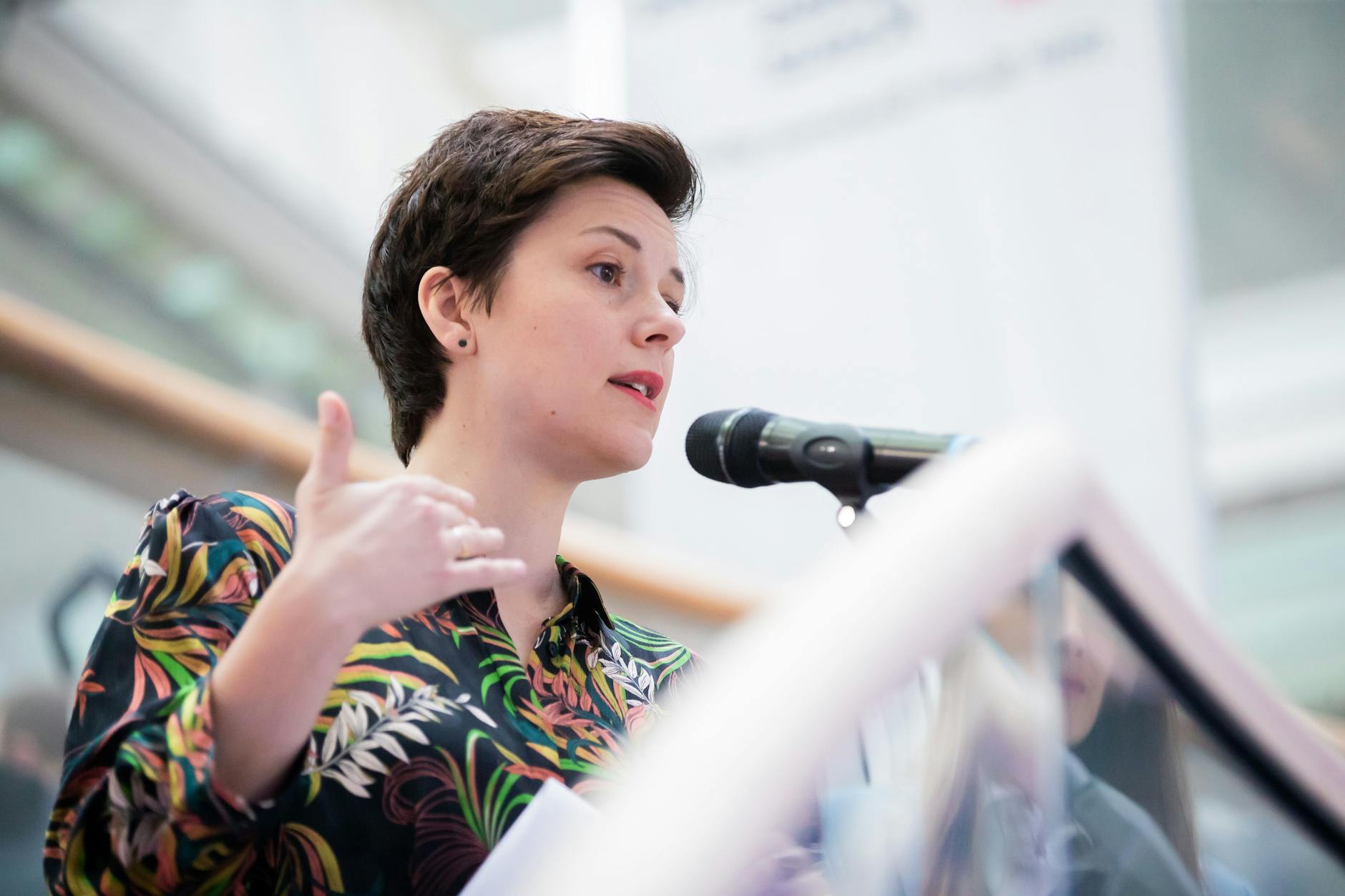 Berlins Integrationsbeauftragte Katarina Niewiedzial