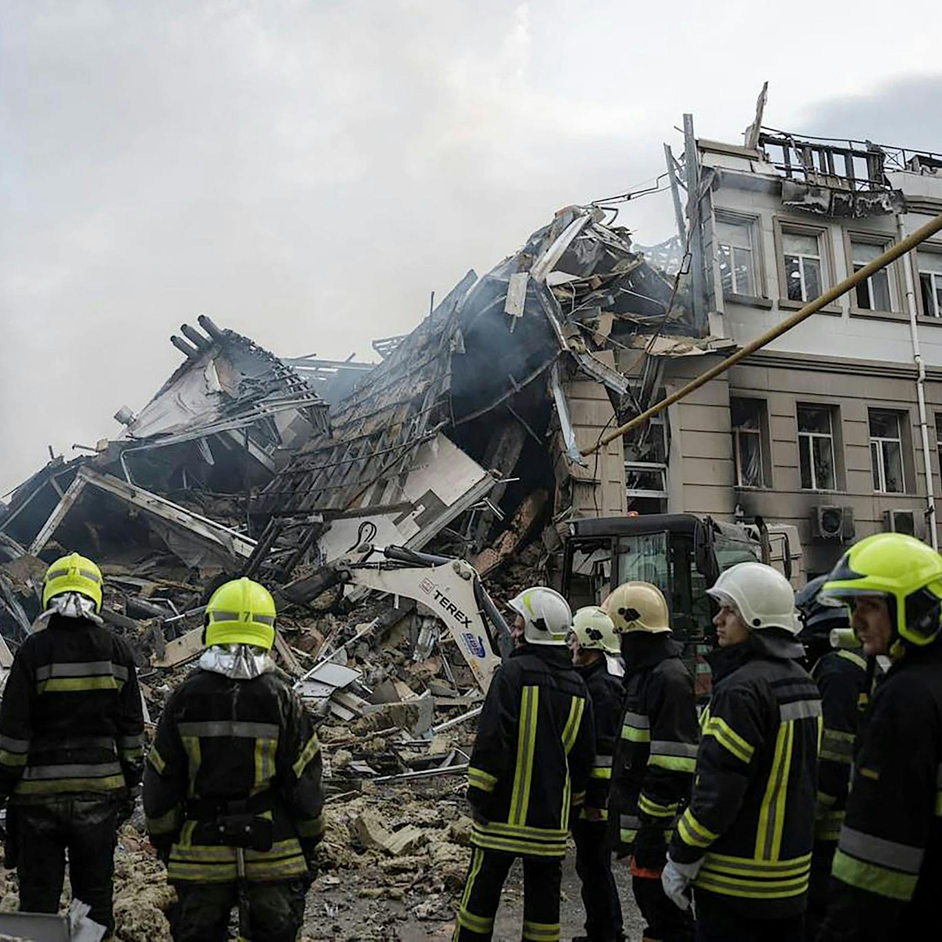 Ukraine-Krieg: Drohnenangriffe auf Odessa und Kiew - ein Toter