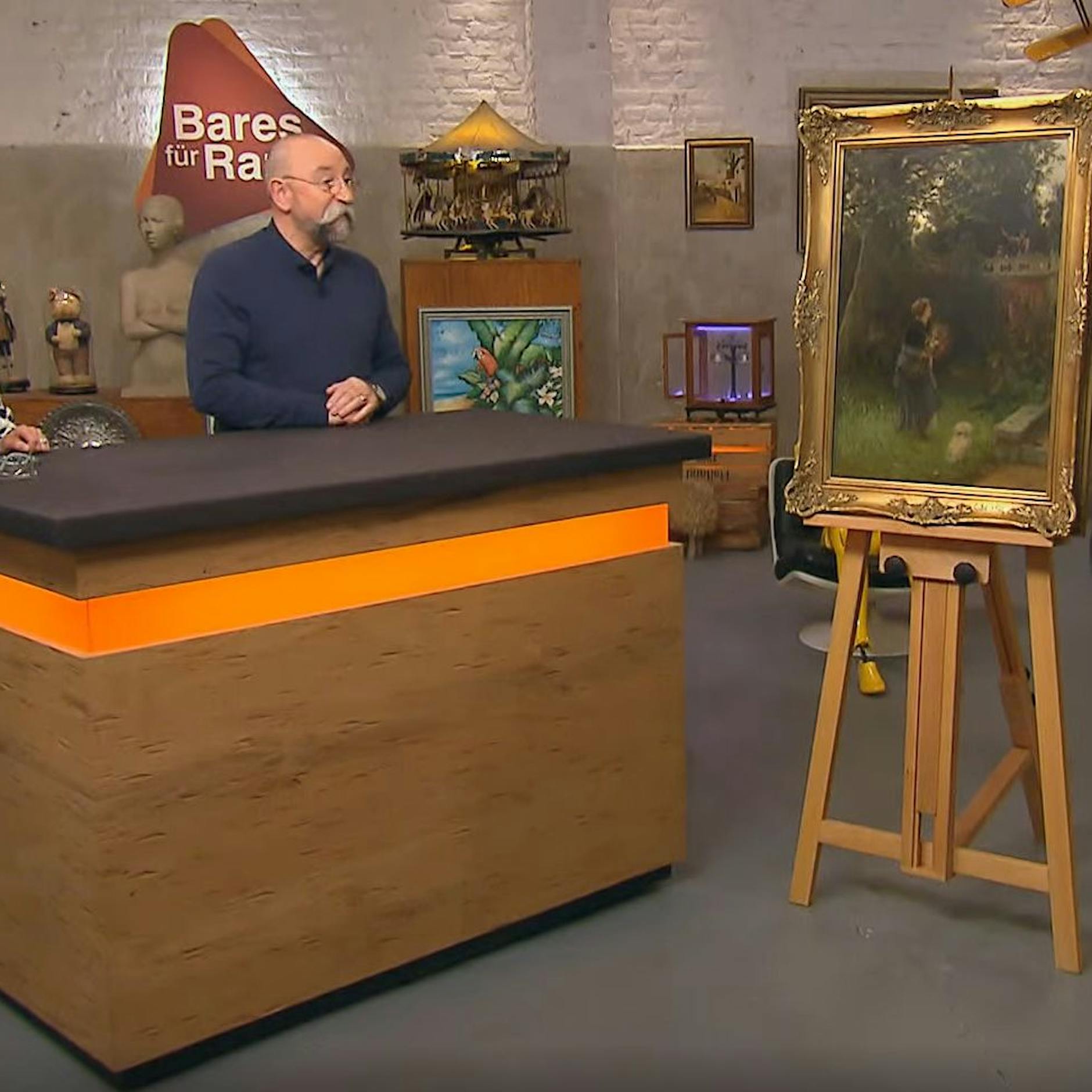 „Bares für Rares“-Moderator „erkennt“ sich auf altem Gemälde
