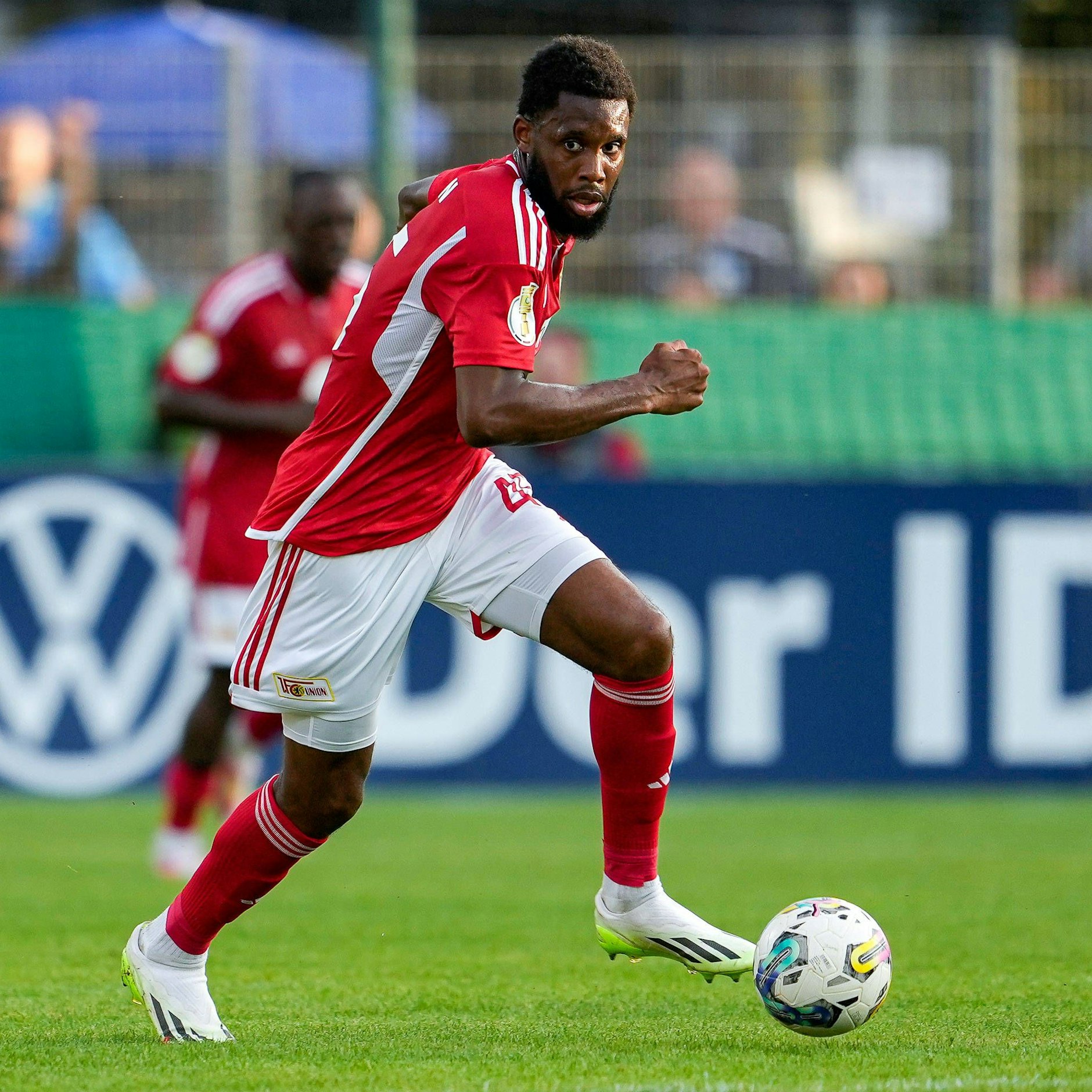 Unions Stürmer Jordan Siebatcheu könnte nach nur einem Jahr wieder gehen.