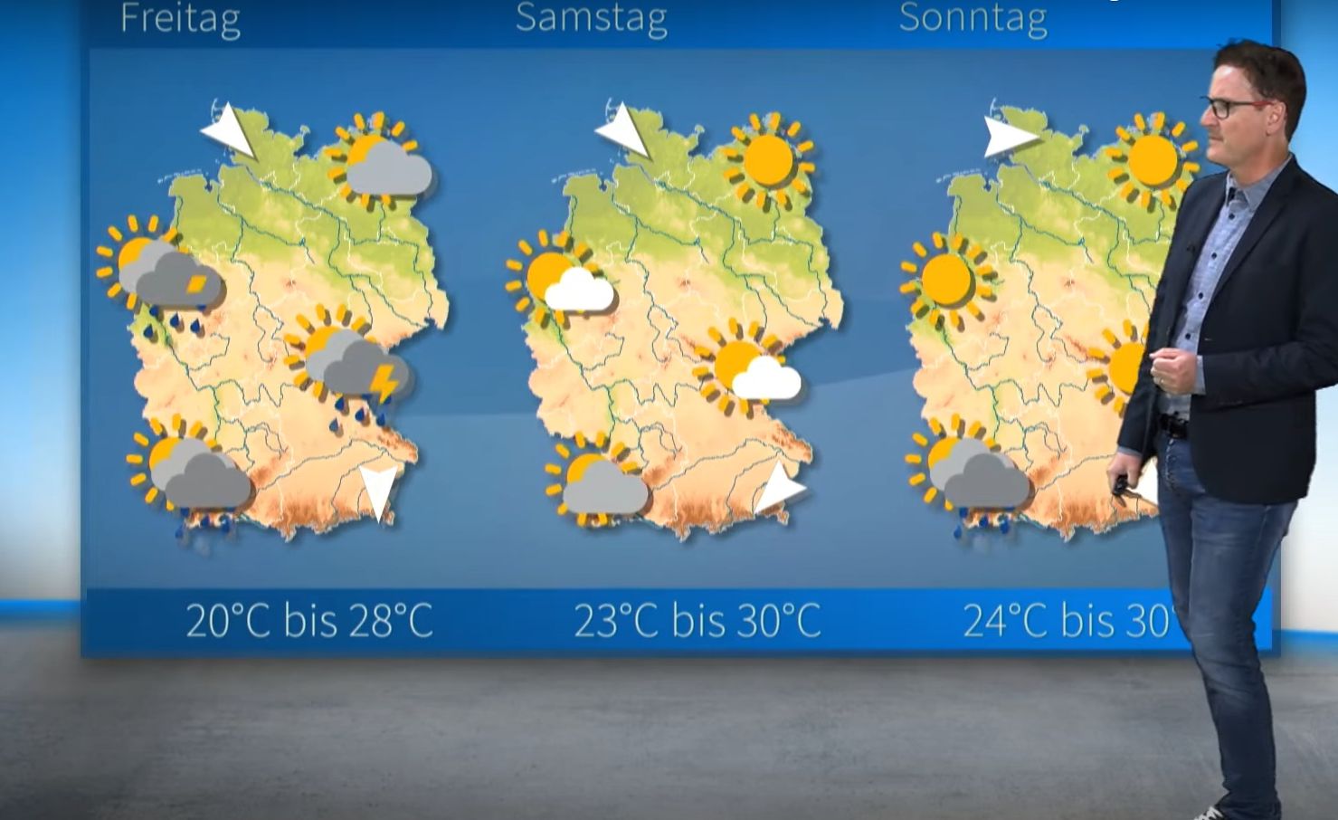 Wetter: Heute noch Gewitter – dann kommt die Mega-Hitze!