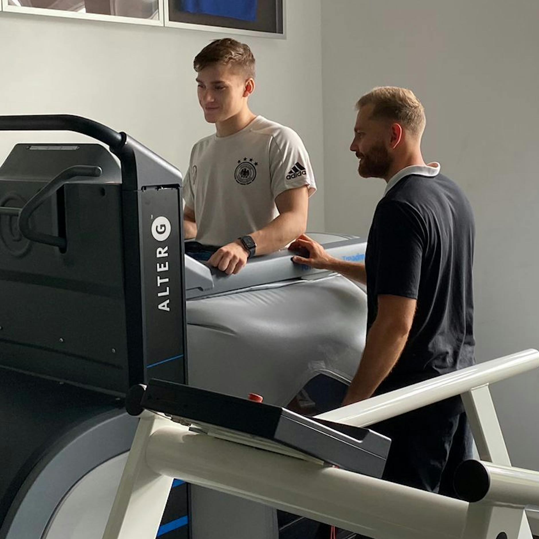 BFC-Dynamo-Ass trainiert schon wieder – fast schwerelos