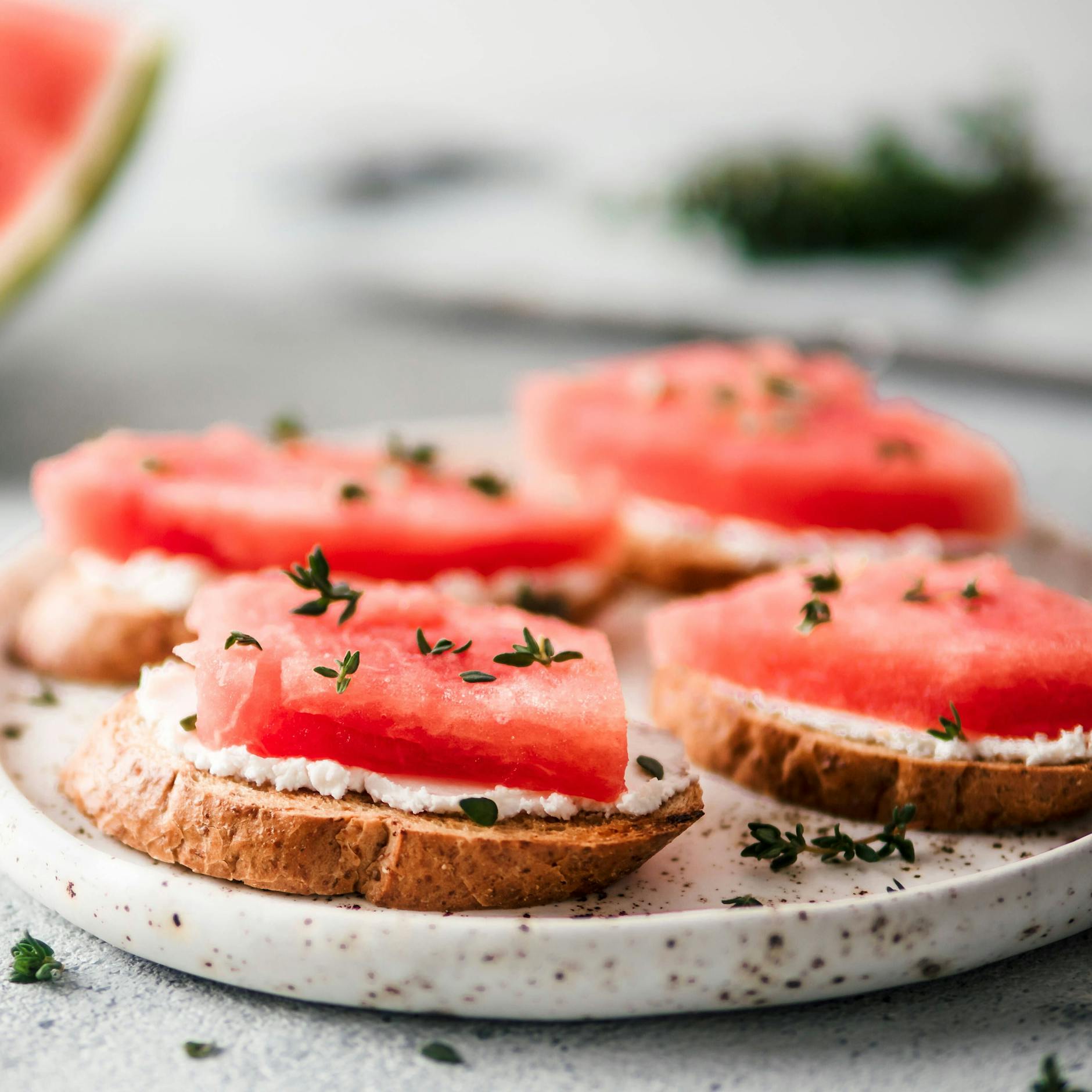 Wassermelonen-Toast mit Thymian: Ein perfektes Rezept für den Sommer