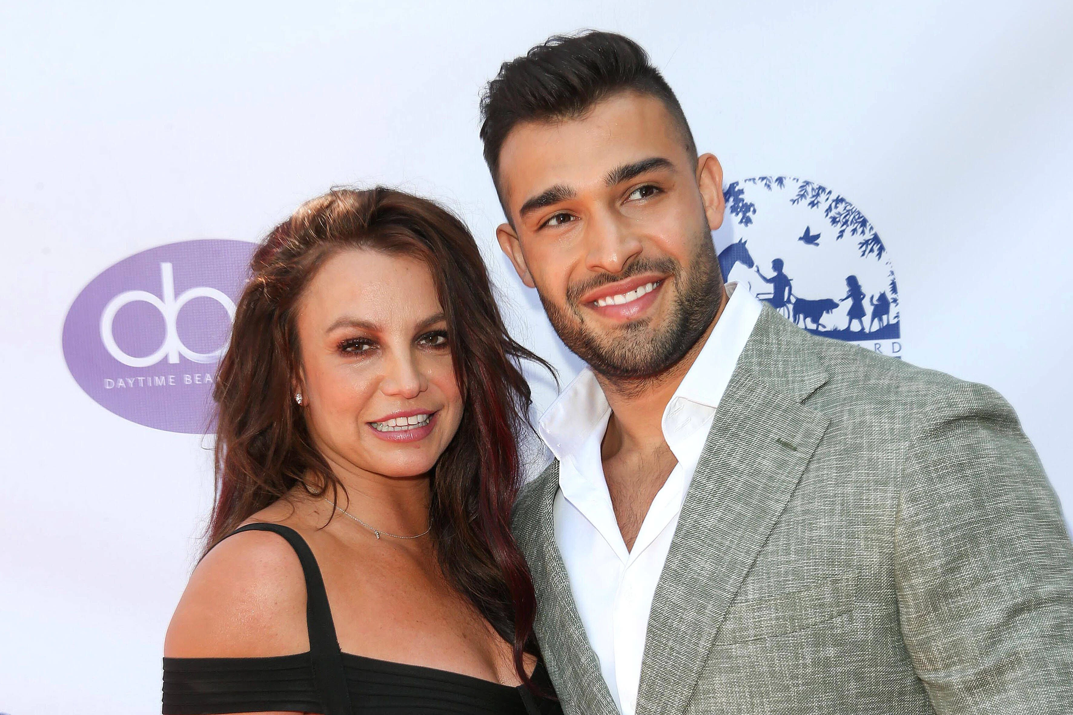 Geschieden Leute: Sam Asghari und Britney Spears.
