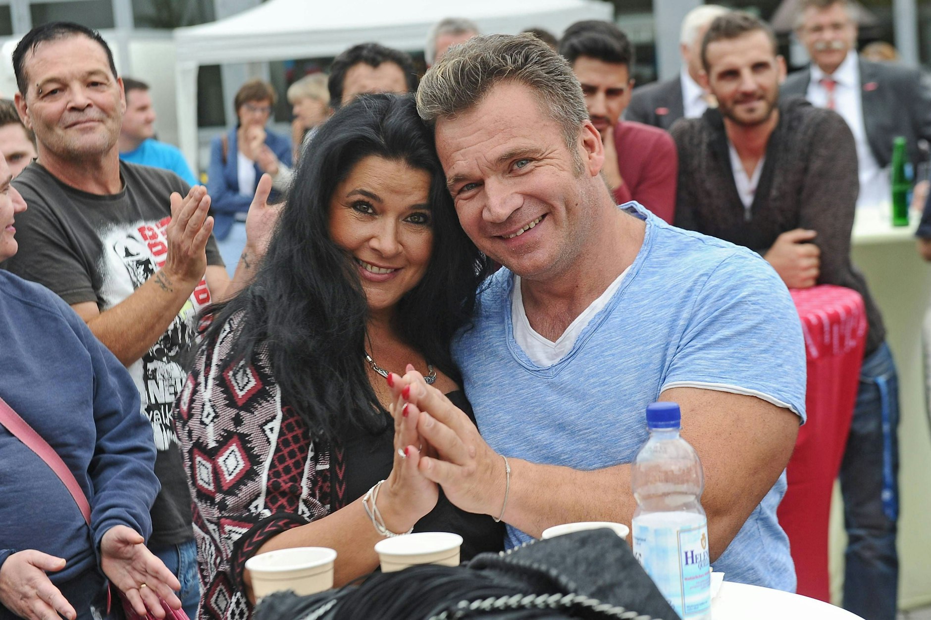 Da war noch alles gut: Iris und Peter Klein auf einer Veranstaltung im Jahr 2016