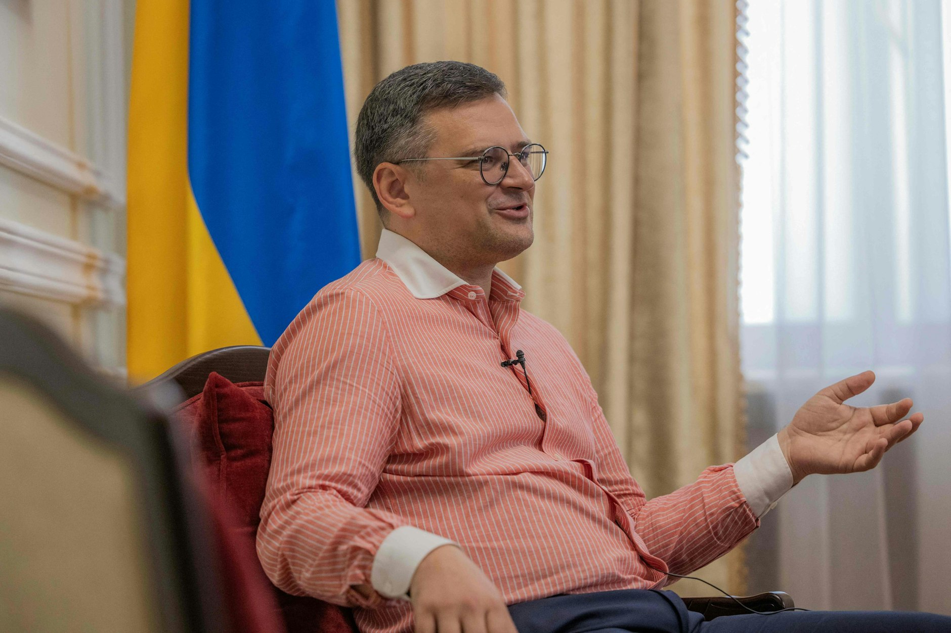 Der ukrainische Außenminister Dmytro Kuleba im Interview