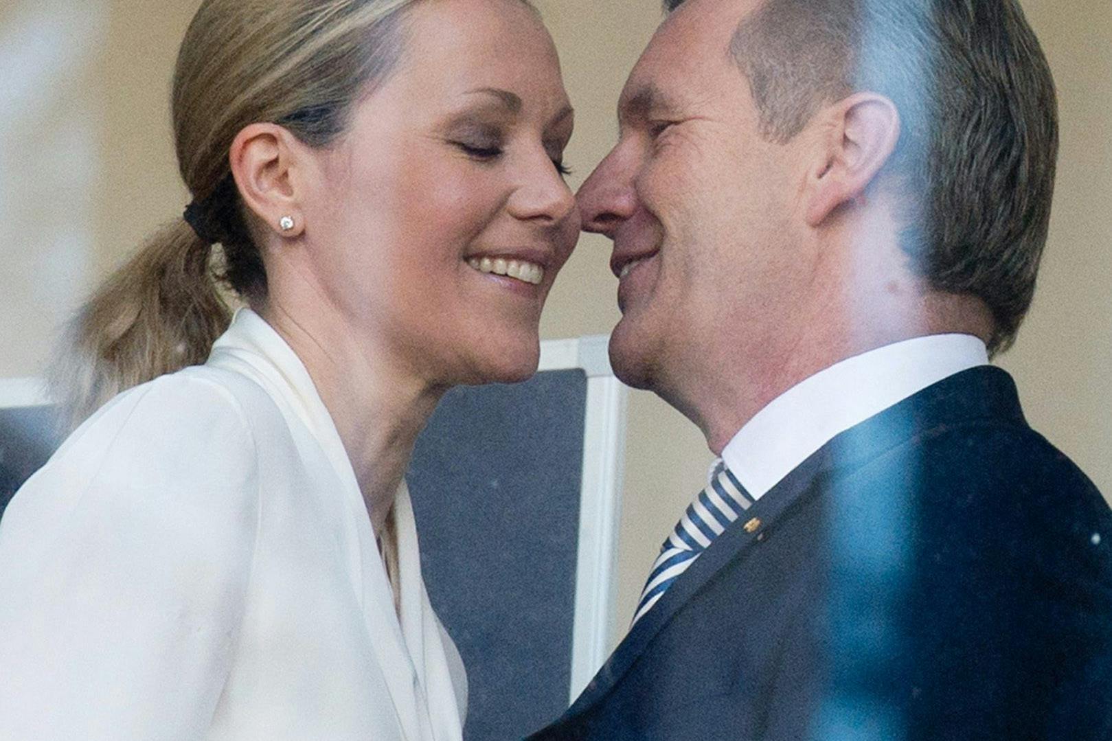 Hier in der Mal-wieder-zusammen-Phase: Christian und Bettina Wulff 