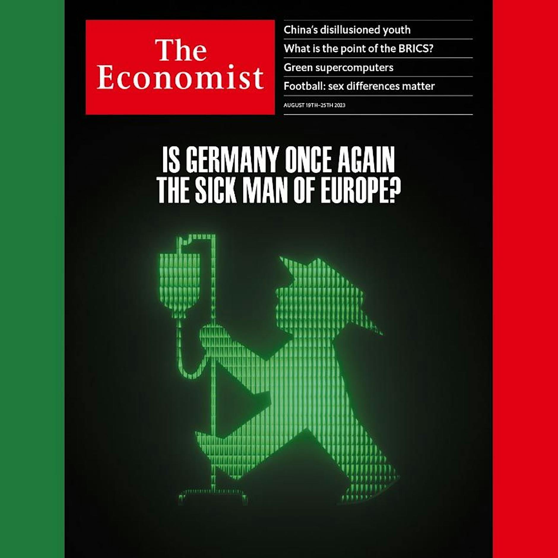 So schlecht geht's deutscher Wirtschaft: The Economist gibt ein bitteres Urteil ab