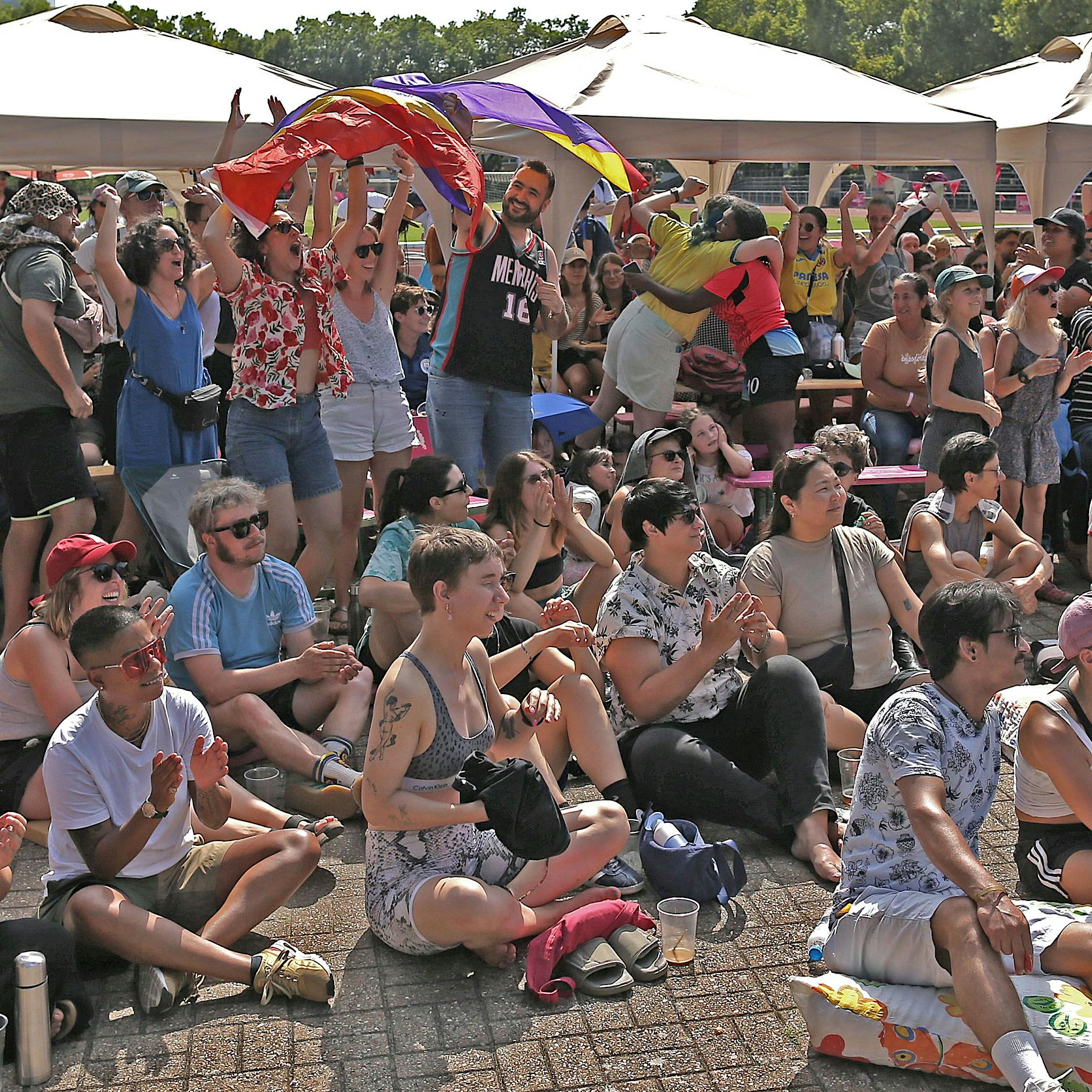 Frauen-WM: Berliner feiern beim Public Viewing – „Sport ist wirklich was für alle“