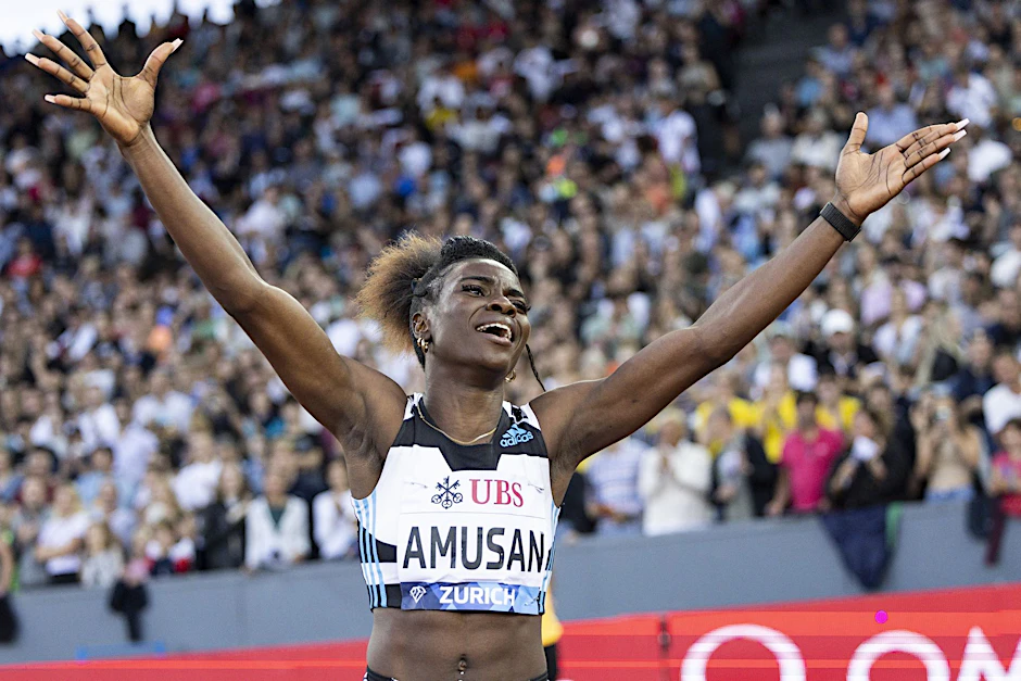 ARCHIV - Tobi Amusan aus Nigeria darf nach ihrer vorläufigen Sperre doch bei der WM starten.  