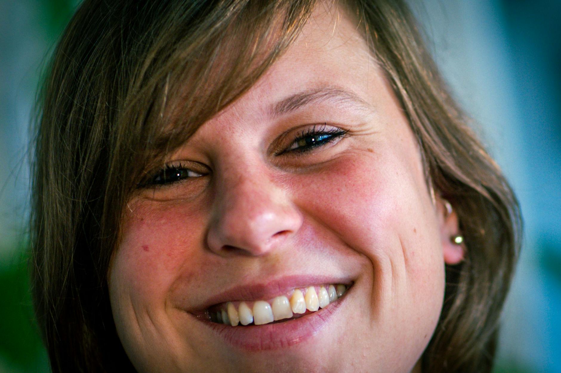 Bleibt optimistisch: Polizistin Chiara Malz.