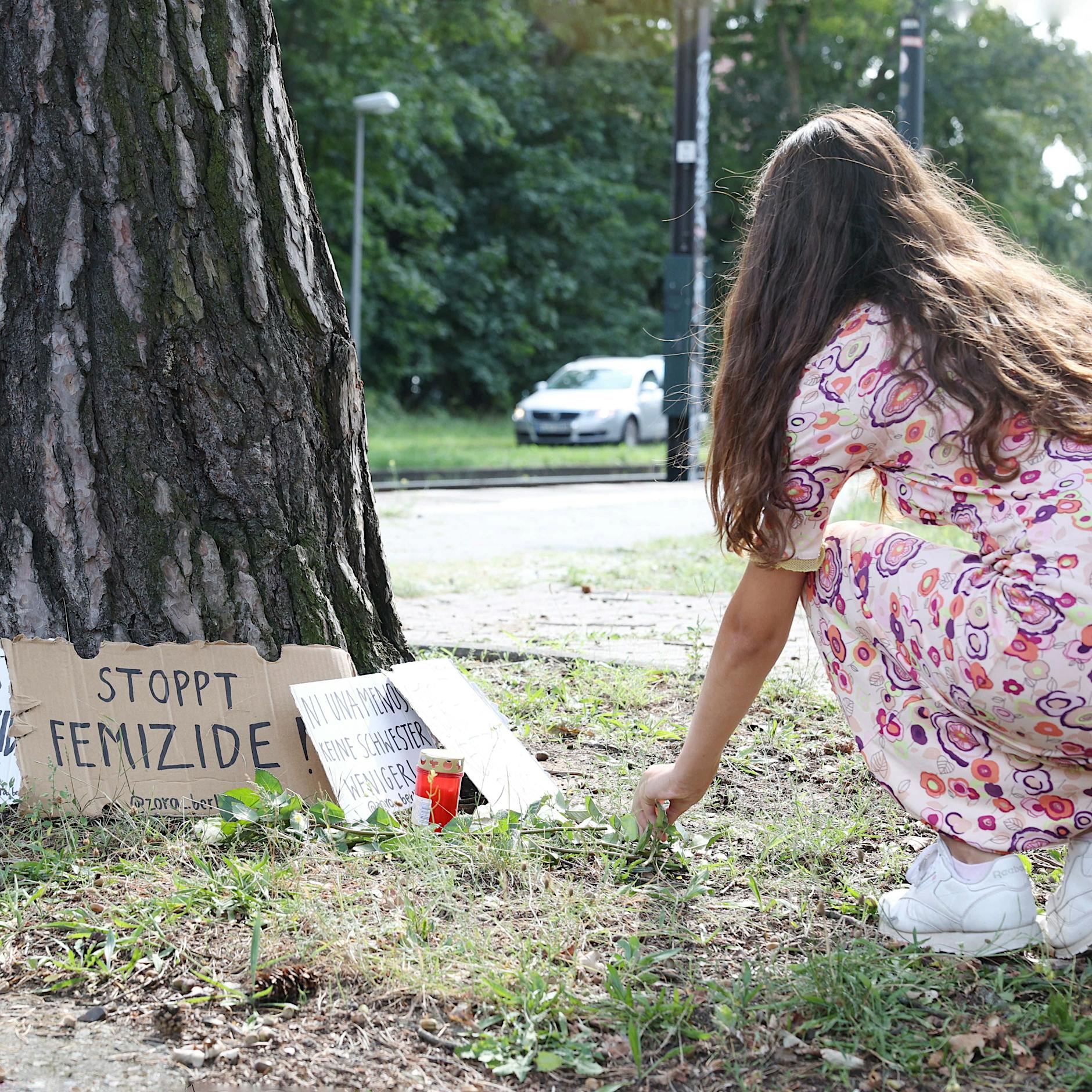 Mord an 85-Jähriger in Berlin-Köpenick: Die Nachbarn finden die Femizid-Mahnwache lächerlich
