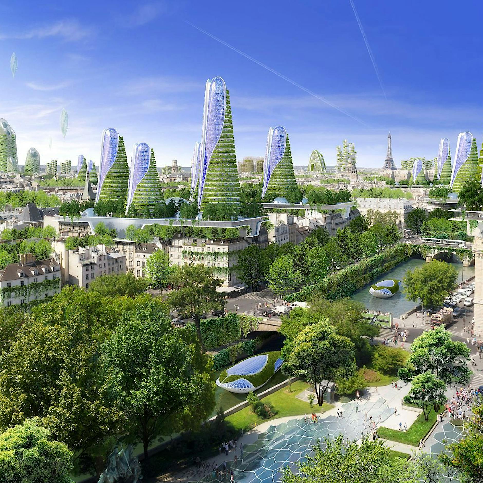 Blau-grüne Rüstung gegen den Klimawandel: Die Forschung hat Ideen für Berlin