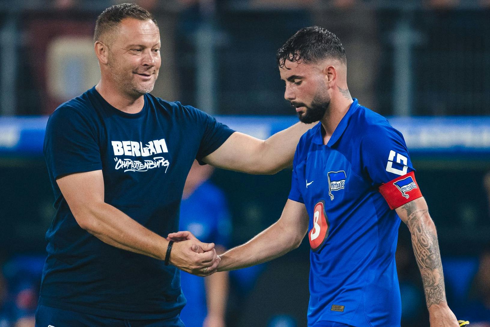 Ob er will oder nicht: Hertha-Trainer Pal Dardai muss sich auch von Marco Richter verabschieden.