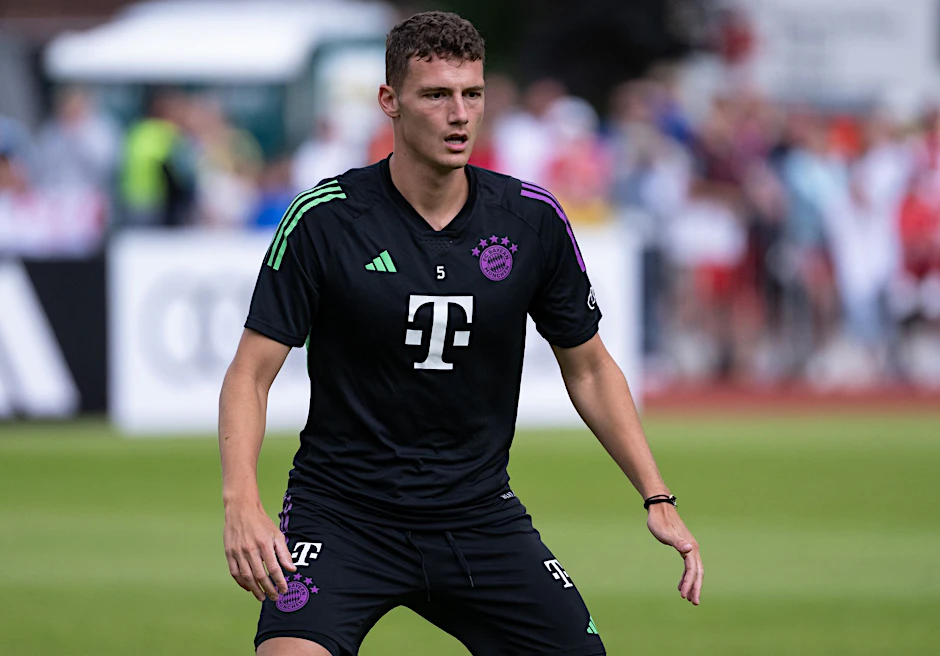 ARCHIV - Inter Mailand ist an Bayern-Verteidiger Benjamin Pavard interessiert.  